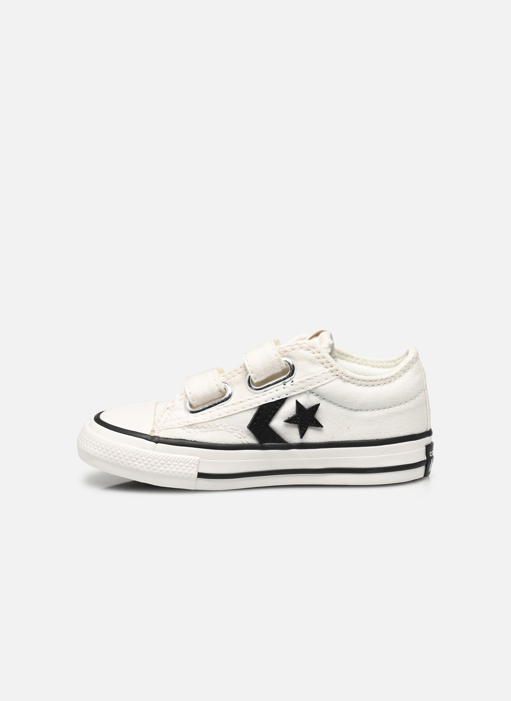 Baskets basses Star Player 76 2V Ox blanc Converse Baskets basses Star Player 76 2V Ox blanc Vintage White/Black