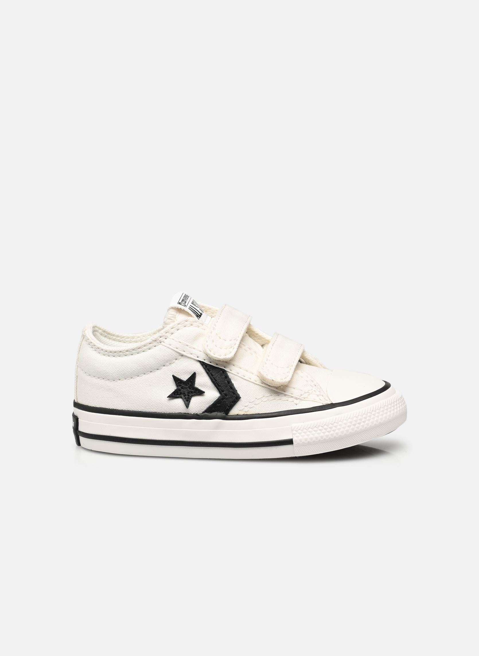 Baskets basses Star Player 76 2V Ox blanc Converse Baskets basses Star Player 76 2V Ox blanc Vintage White/Black