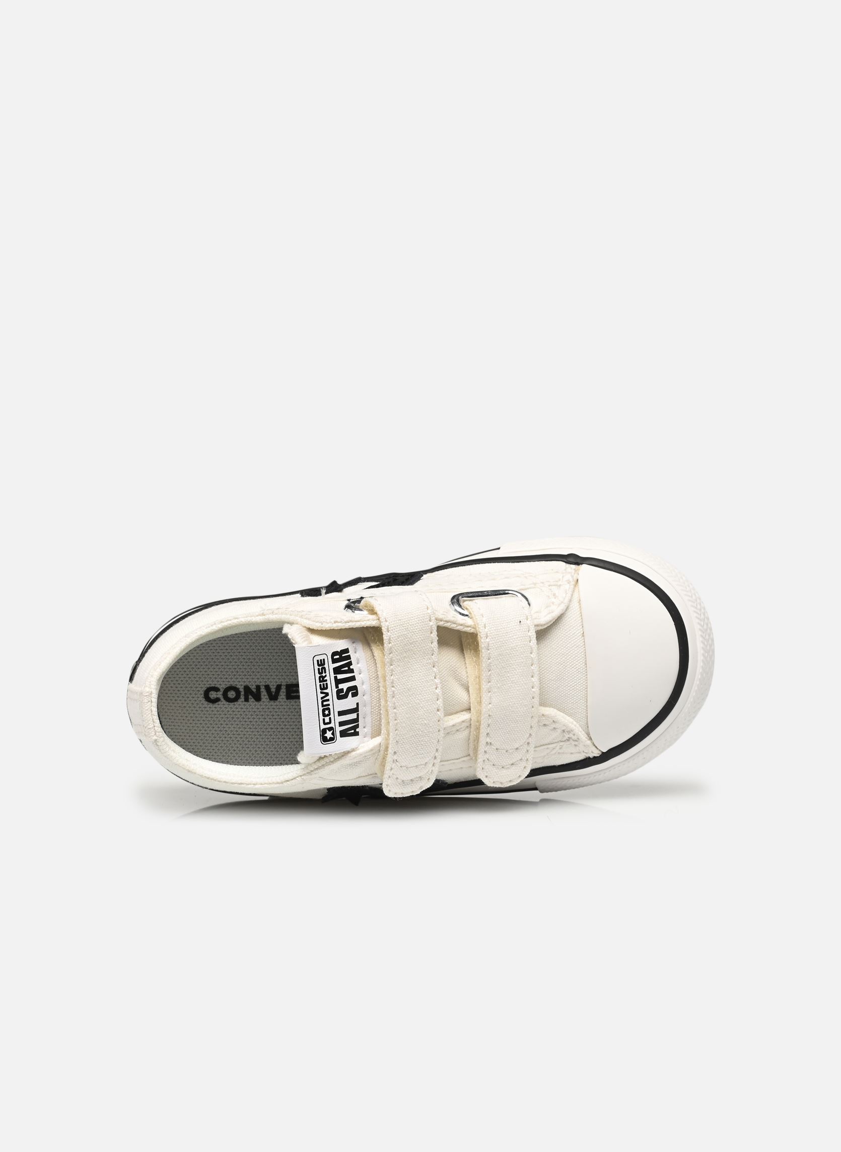 Baskets basses Star Player 76 2V Ox blanc Converse Baskets basses Star Player 76 2V Ox blanc Vintage White/Black