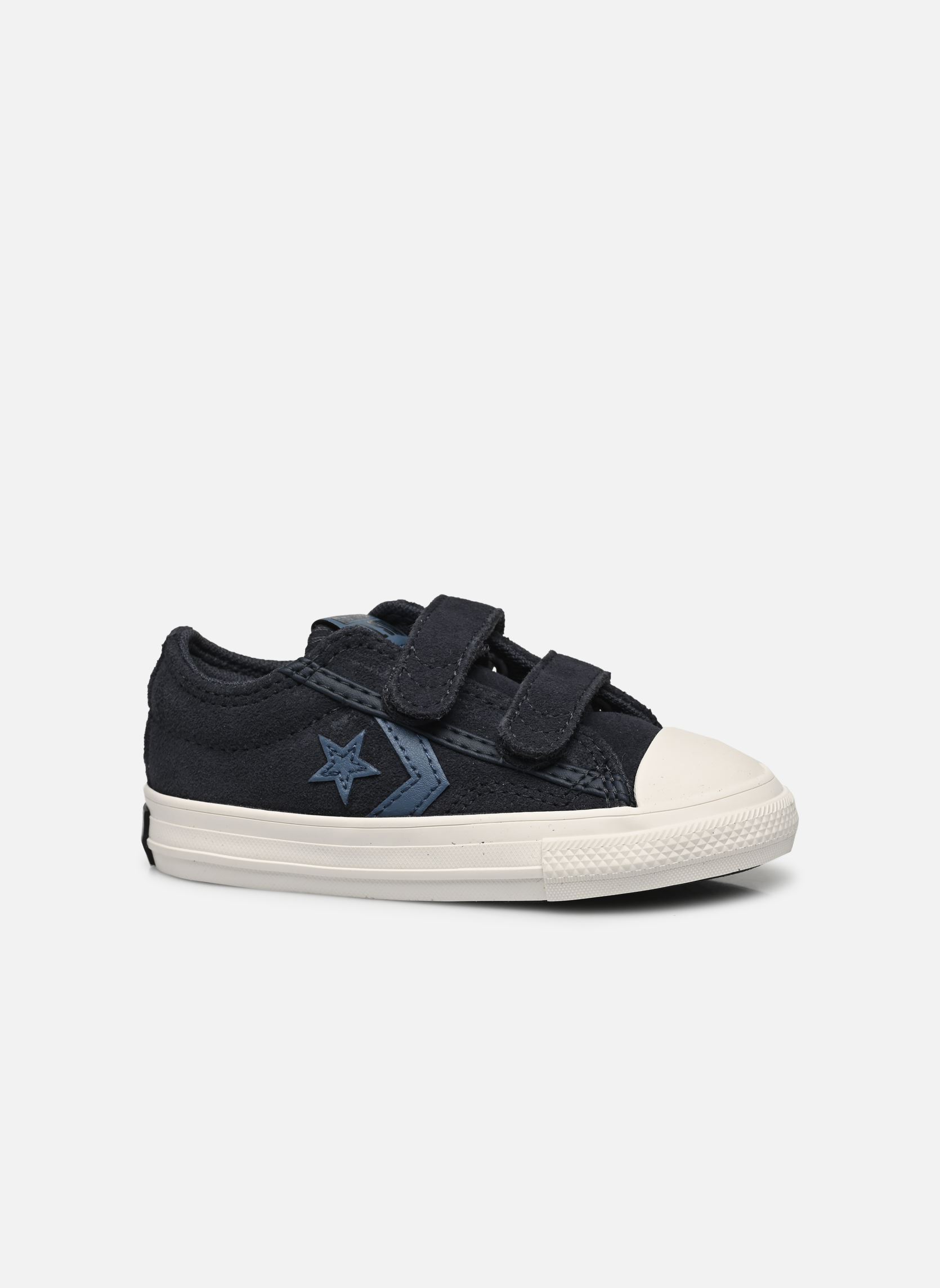 Niedrige Sneaker Star Player 76 2V Ox blau Converse Niedrige Sneaker Star Player 76 2V Ox blau Midnight Pass/Lakeside Blue/Vi
