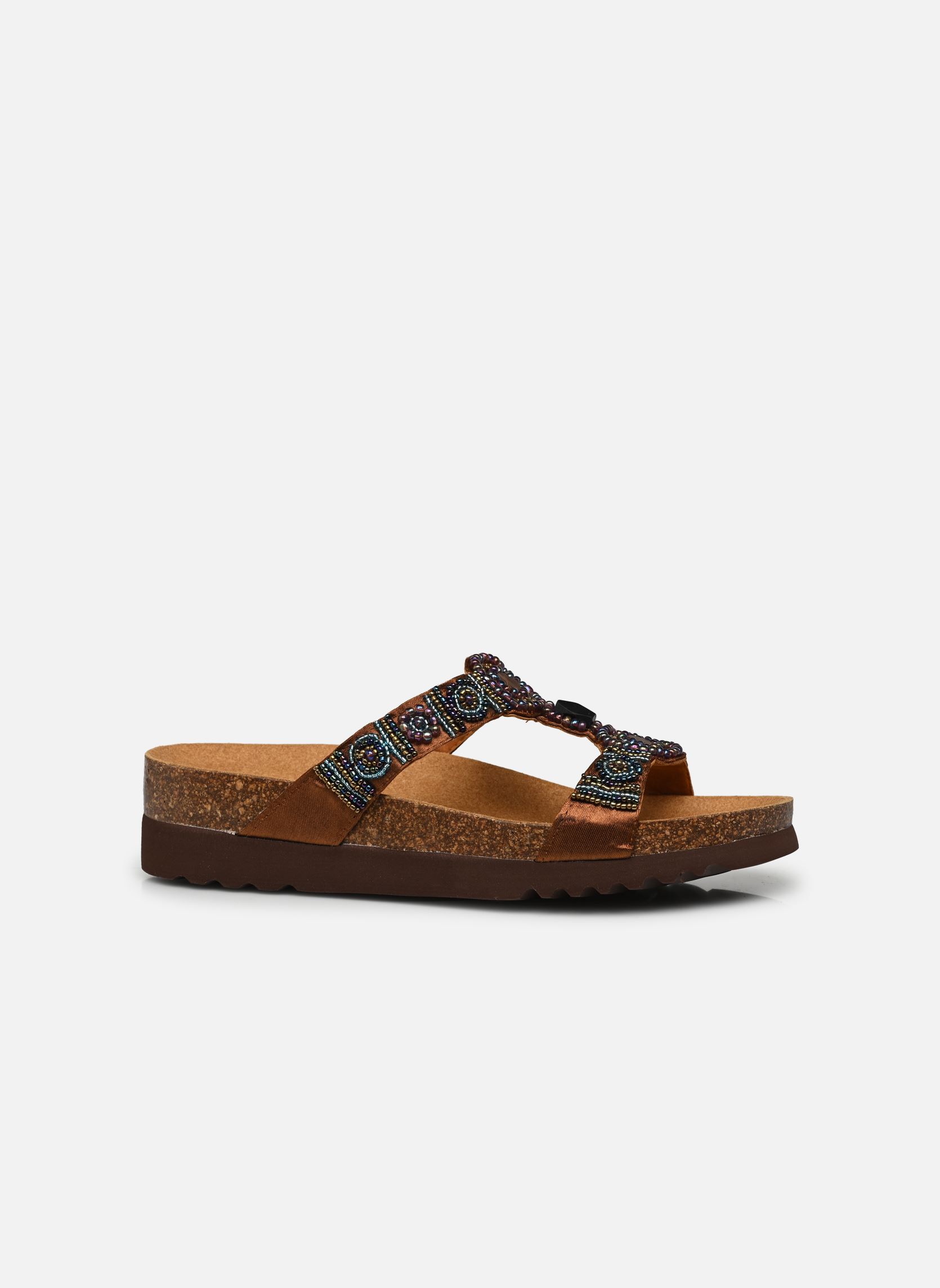 Mules et sabots NEW BOGOTA WEDGE COMFORT femme marron Scholl Mules et sabots NEW BOGOTA WEDGE COMFORT femme marron Brown