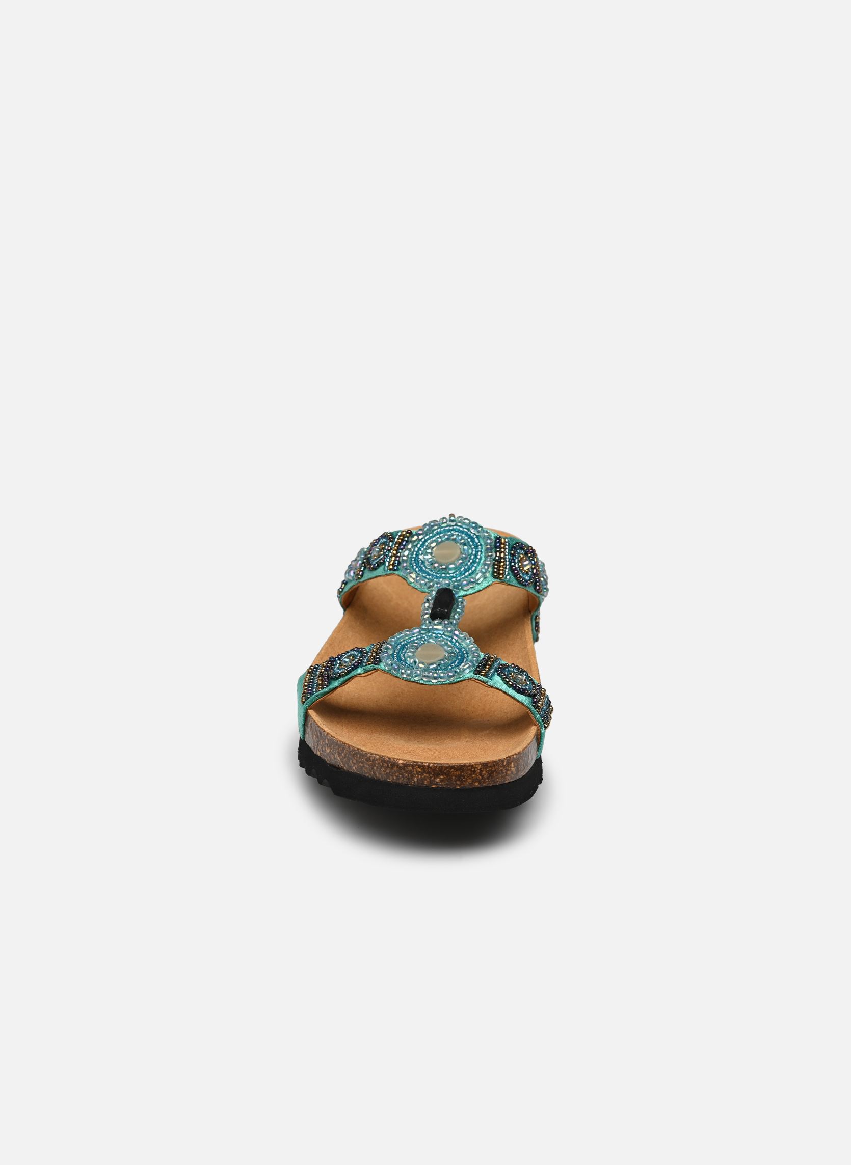 Ciabattine e Sabots NEW BOGOTA WEDGE COMFORT donna blu Scholl Ciabattine e Sabots NEW BOGOTA WEDGE COMFORT donna blu AQUAMARINE