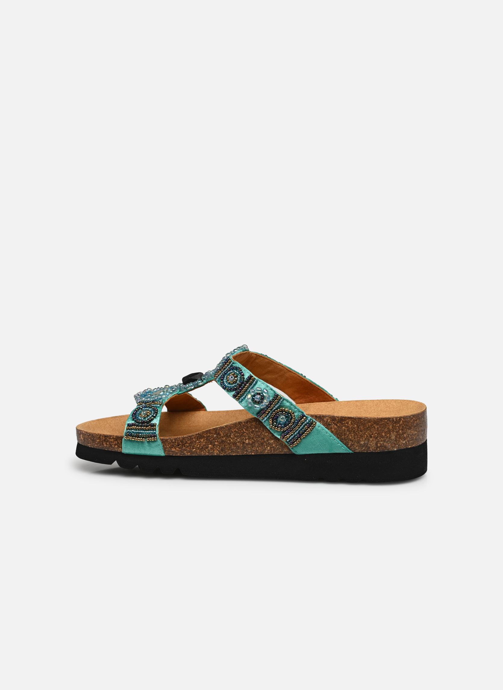 Ciabattine e Sabots NEW BOGOTA WEDGE COMFORT donna blu Scholl Ciabattine e Sabots NEW BOGOTA WEDGE COMFORT donna blu AQUAMARINE