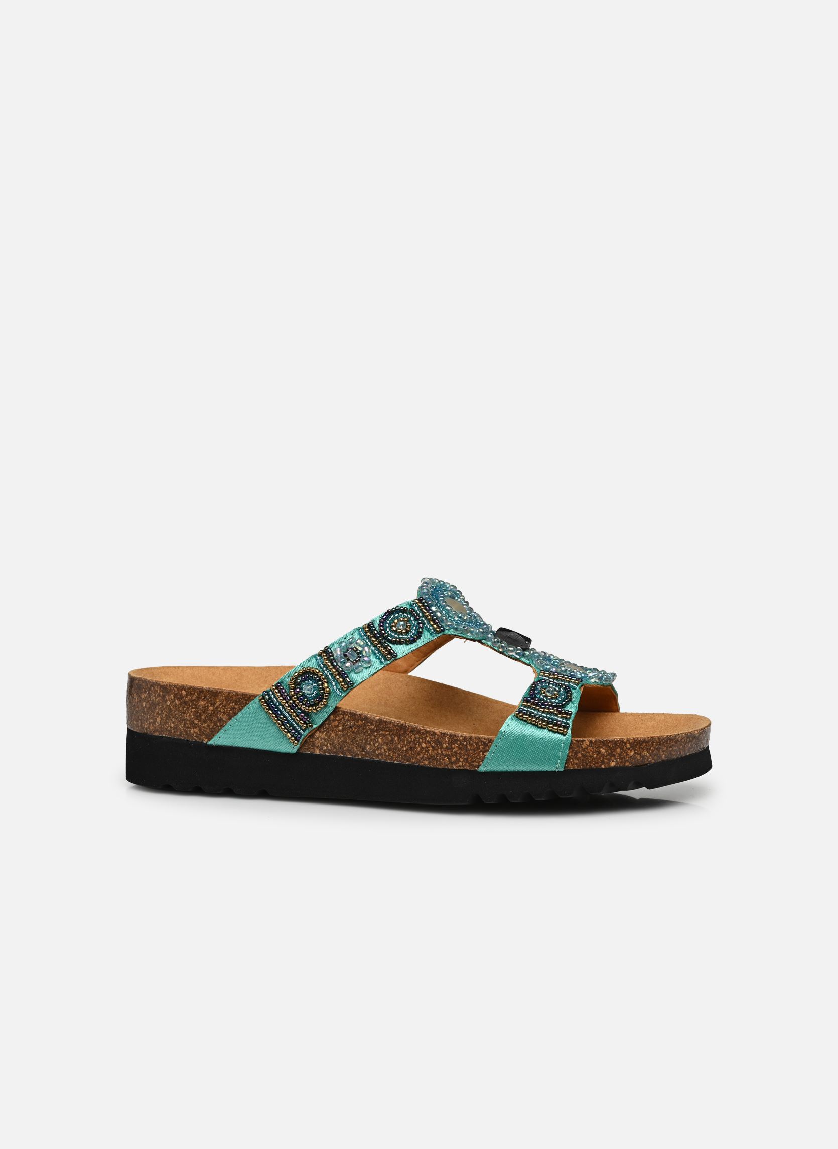Ciabattine e Sabots NEW BOGOTA WEDGE COMFORT donna blu Scholl Ciabattine e Sabots NEW BOGOTA WEDGE COMFORT donna blu AQUAMARINE