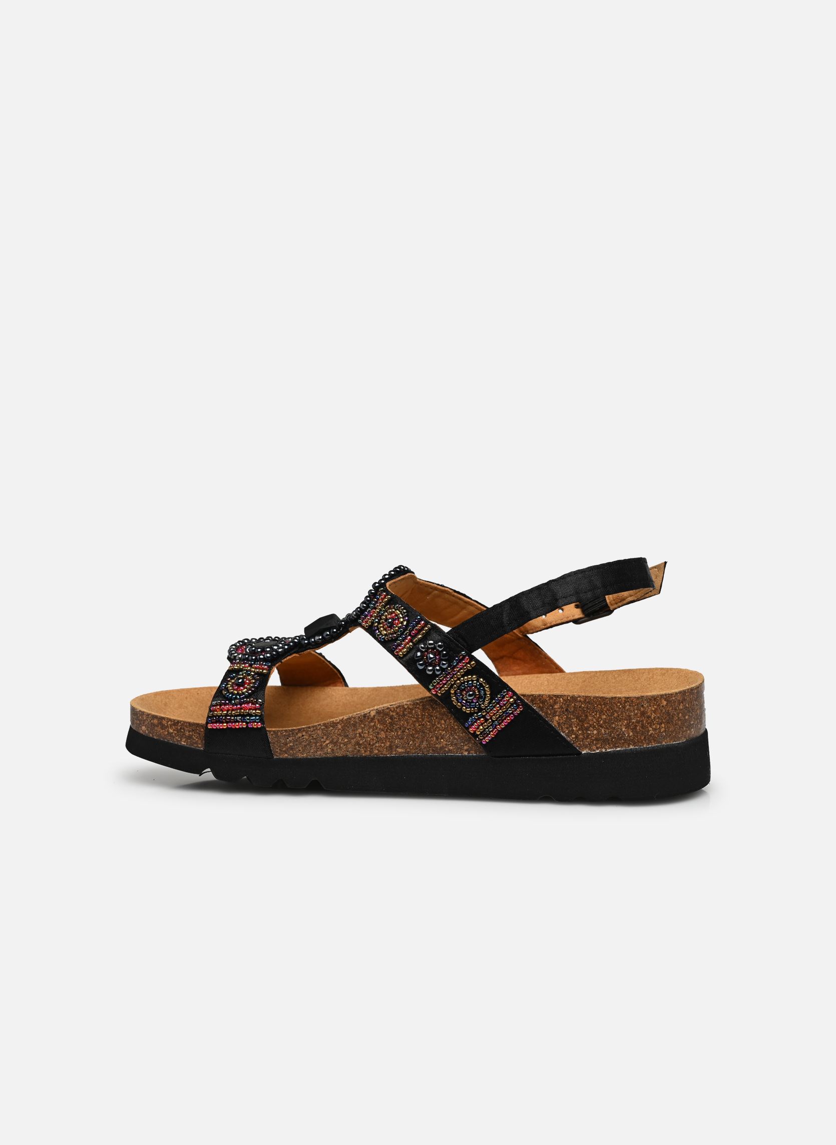 Sandales compensées et plateformes BOGOTA SANDAL COMFORT femme noir Scholl Sandales compensées et plateformes BOGOTA SANDAL COMFORT femme noir BLACK / RED