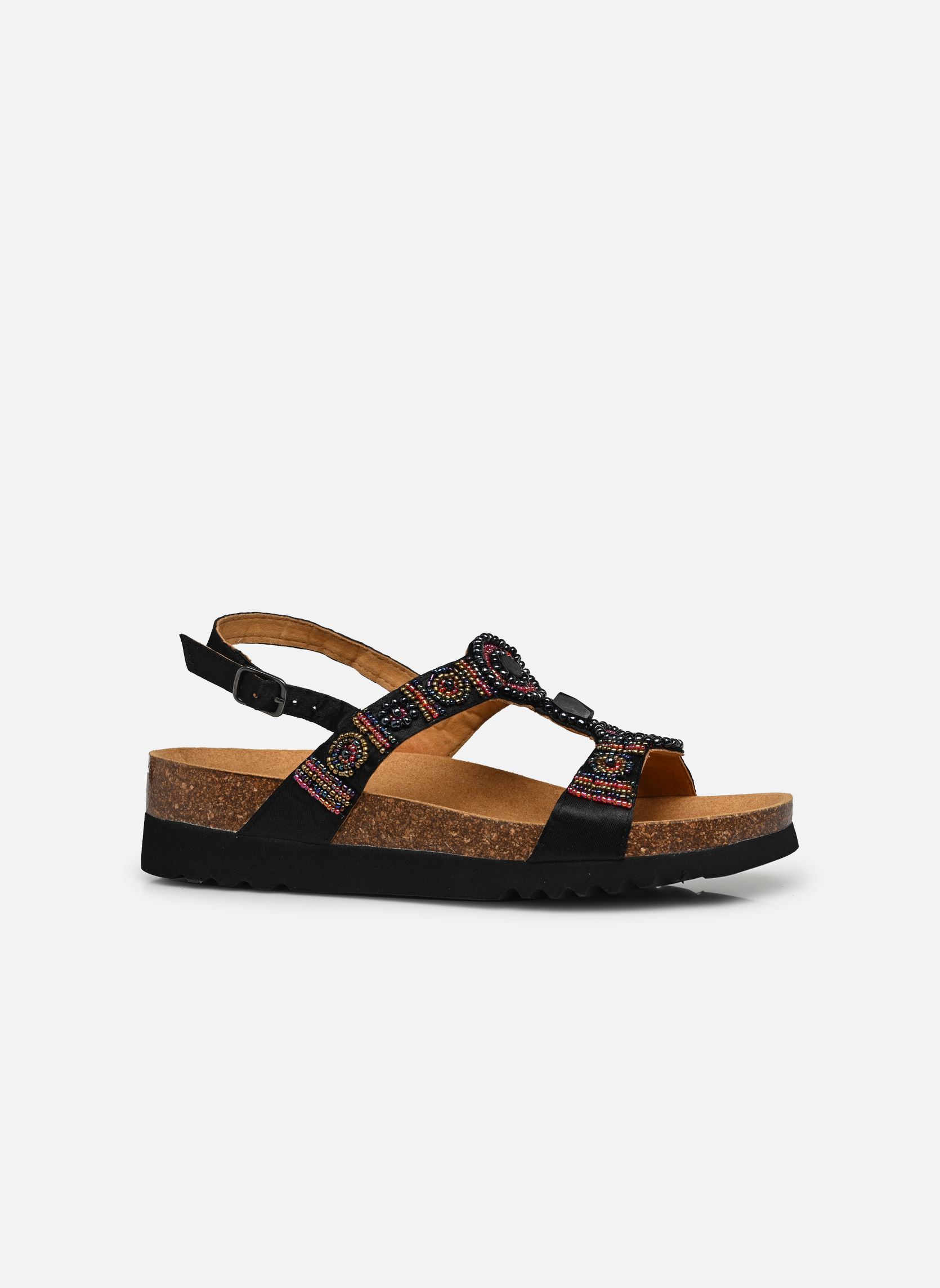 Sandales compensées et plateformes BOGOTA SANDAL COMFORT femme noir Scholl Sandales compensées et plateformes BOGOTA SANDAL COMFORT femme noir BLACK / RED