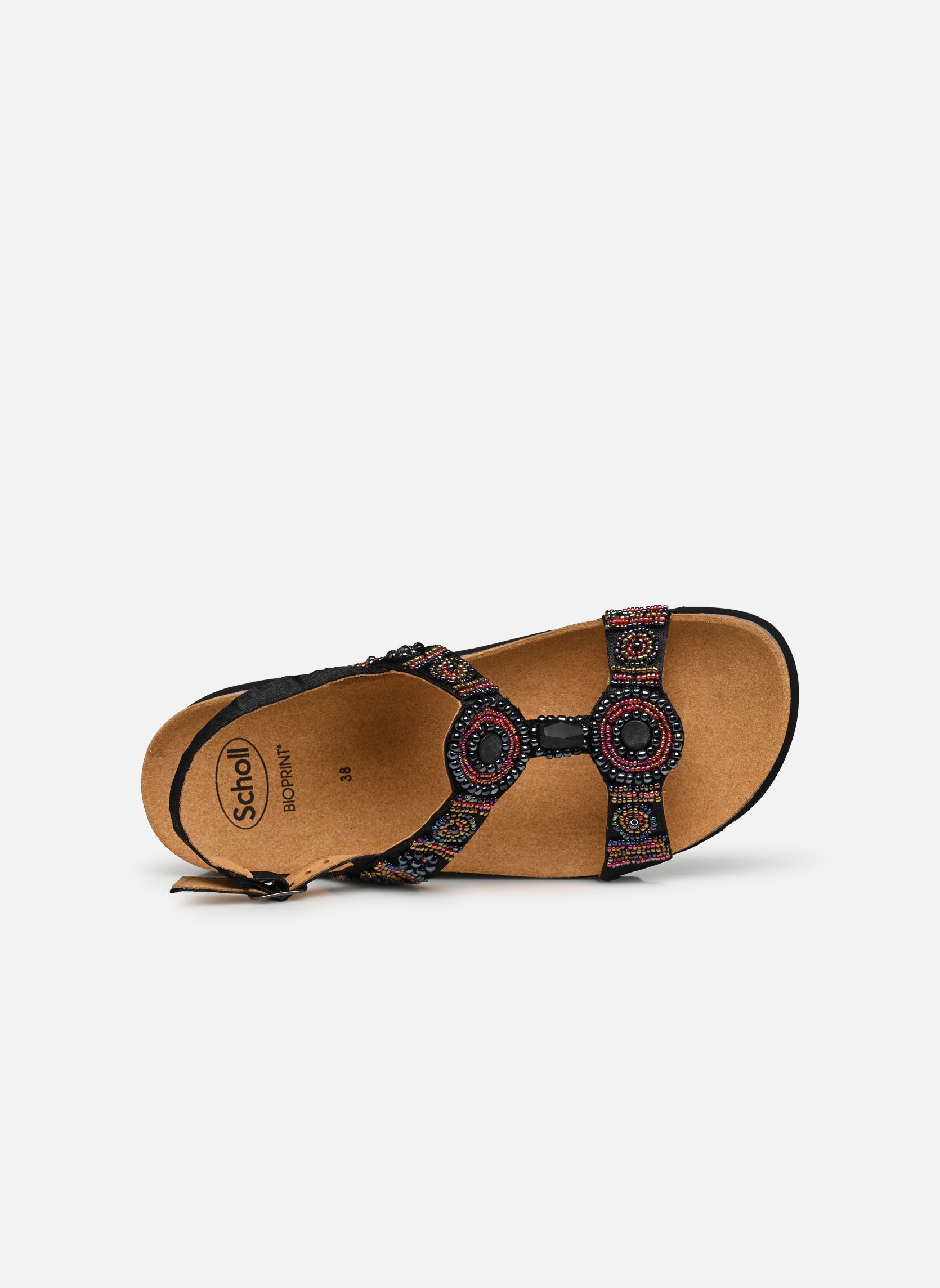 Sandales compensées et plateformes BOGOTA SANDAL COMFORT femme noir Scholl Sandales compensées et plateformes BOGOTA SANDAL COMFORT femme noir BLACK / RED