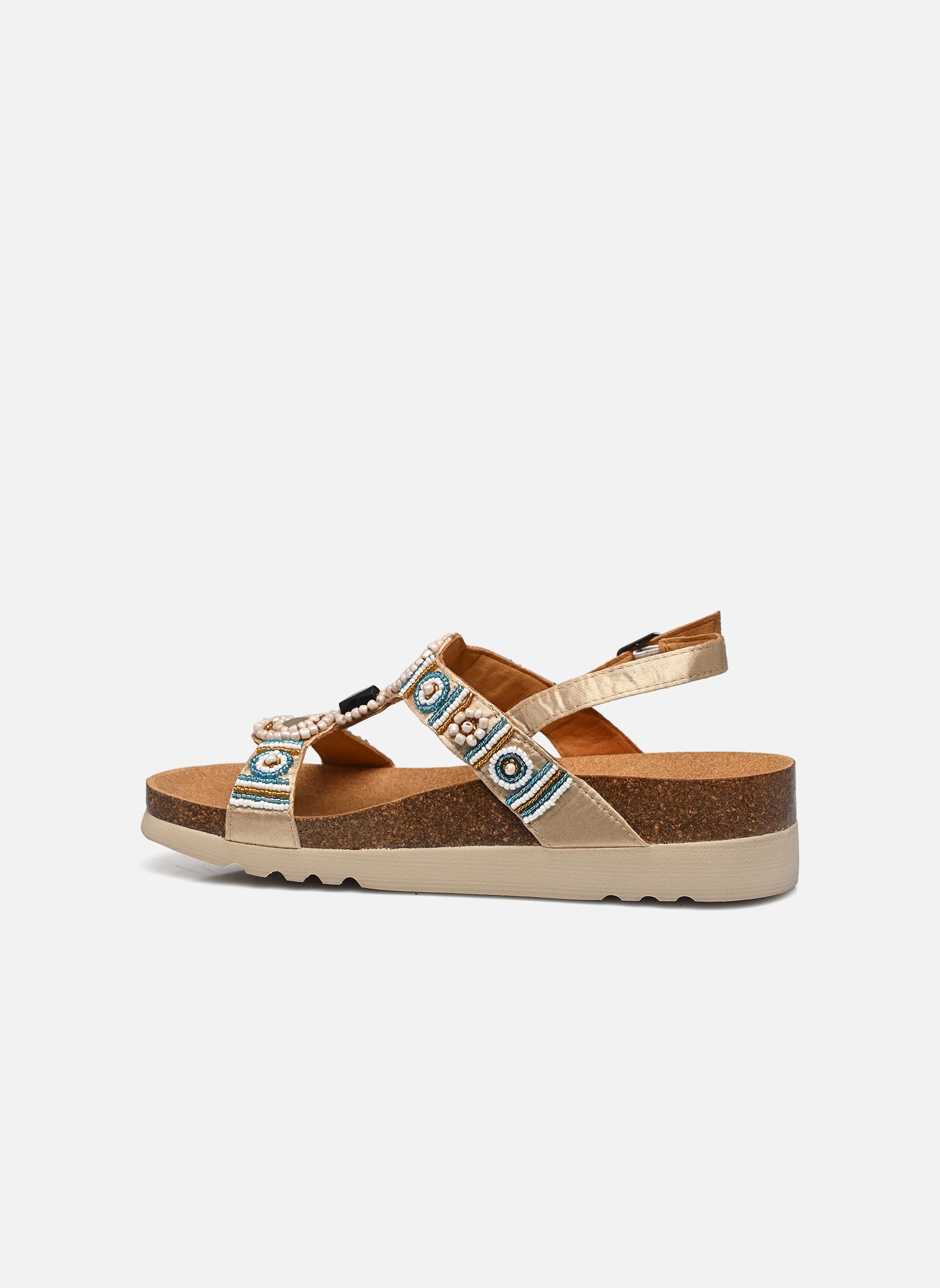 Sandales compensées et plateformes BOGOTA SANDAL COMFORT femme or et bronze Scholl Sandales compensées et plateformes BOGOTA SANDAL COMFORT femme or et bronze Platinum