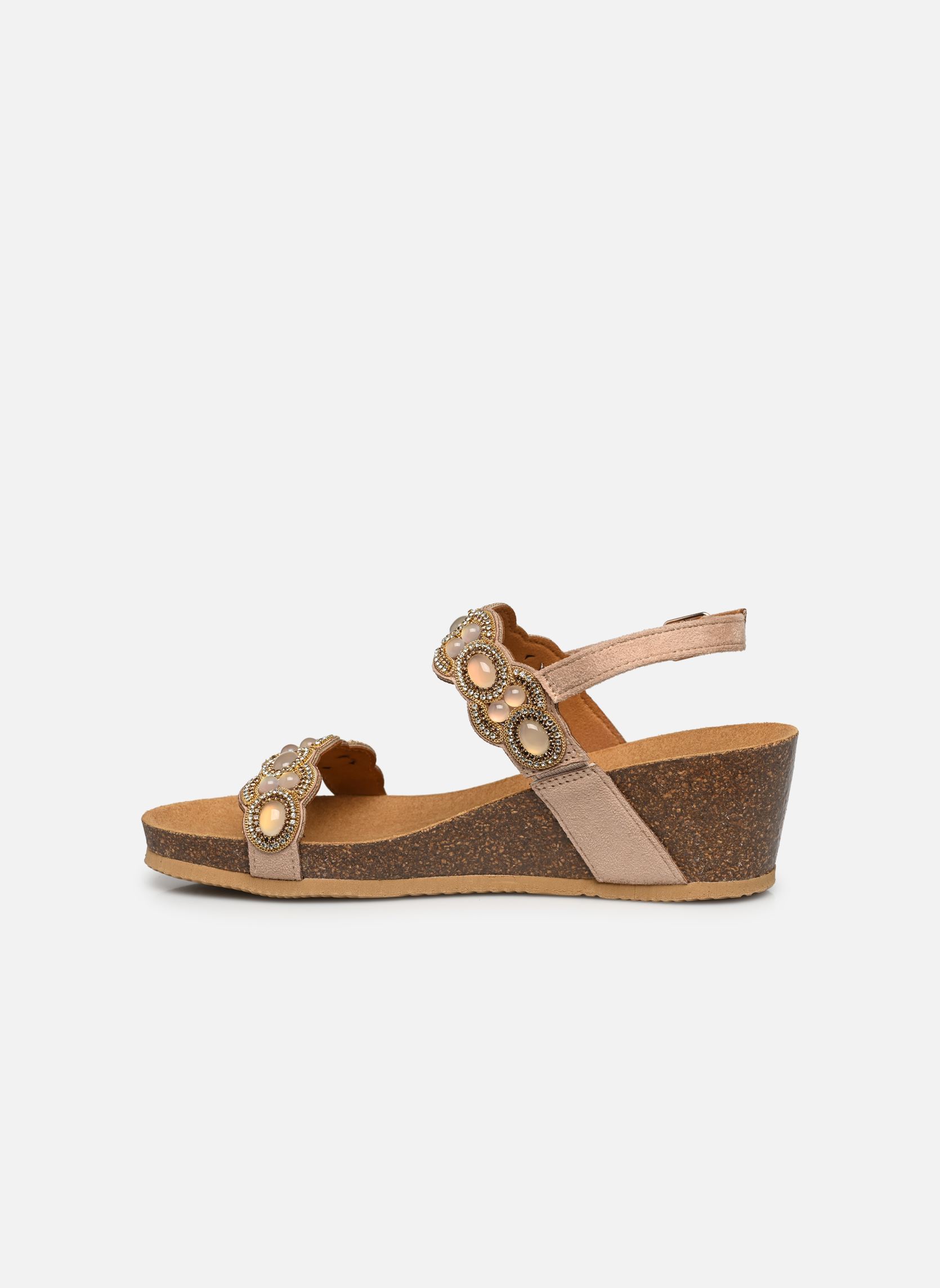 Keil- und Plateausandalen ORTIGIA SANDAL COMFORT damen beige Scholl Keil- und Plateausandalen ORTIGIA SANDAL COMFORT damen beige Beige