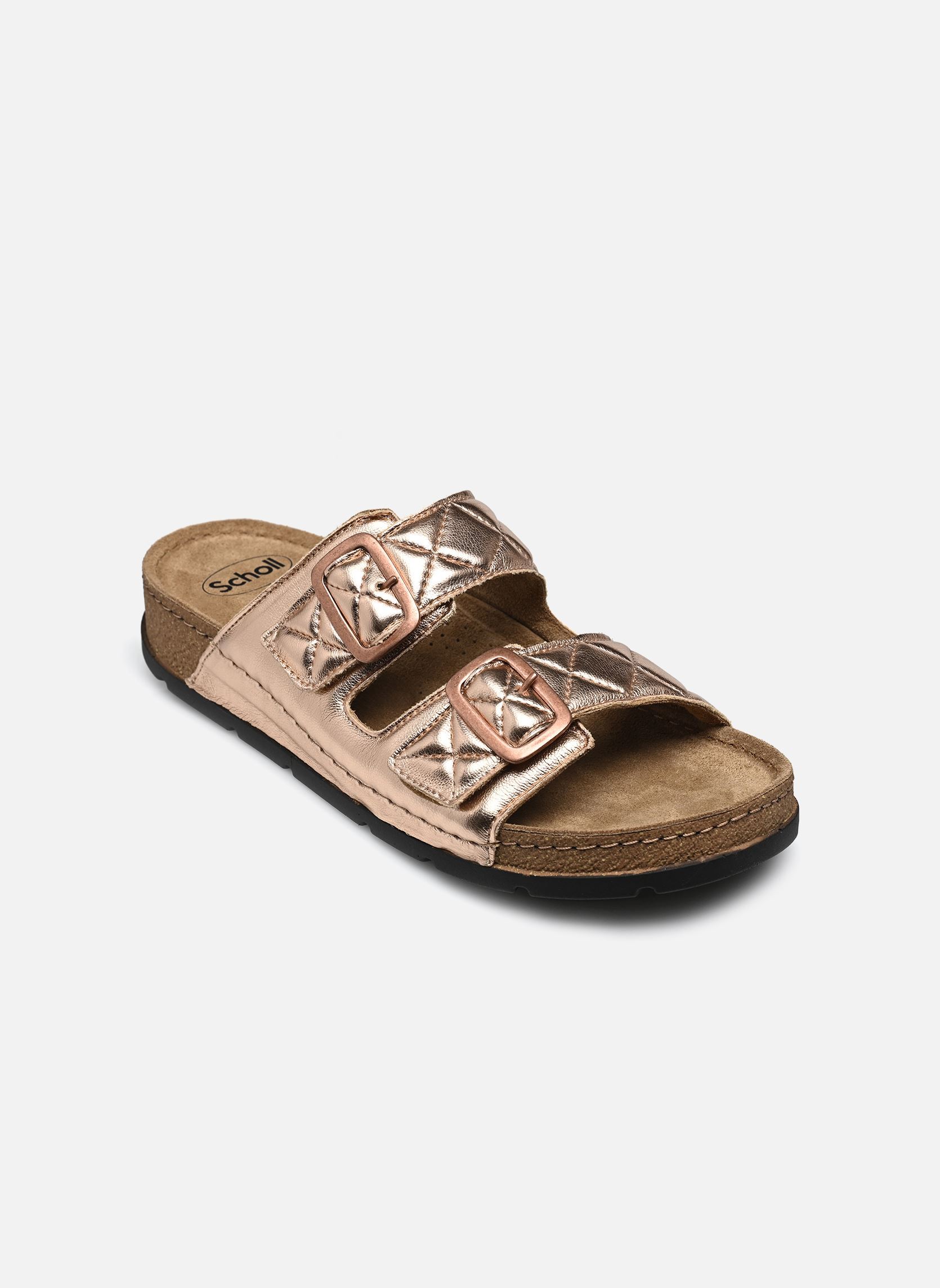 Mules et sabots BORA 2 STRAPS COMFORT femme rose Scholl Mules et sabots BORA 2 STRAPS COMFORT femme rose Rose gold