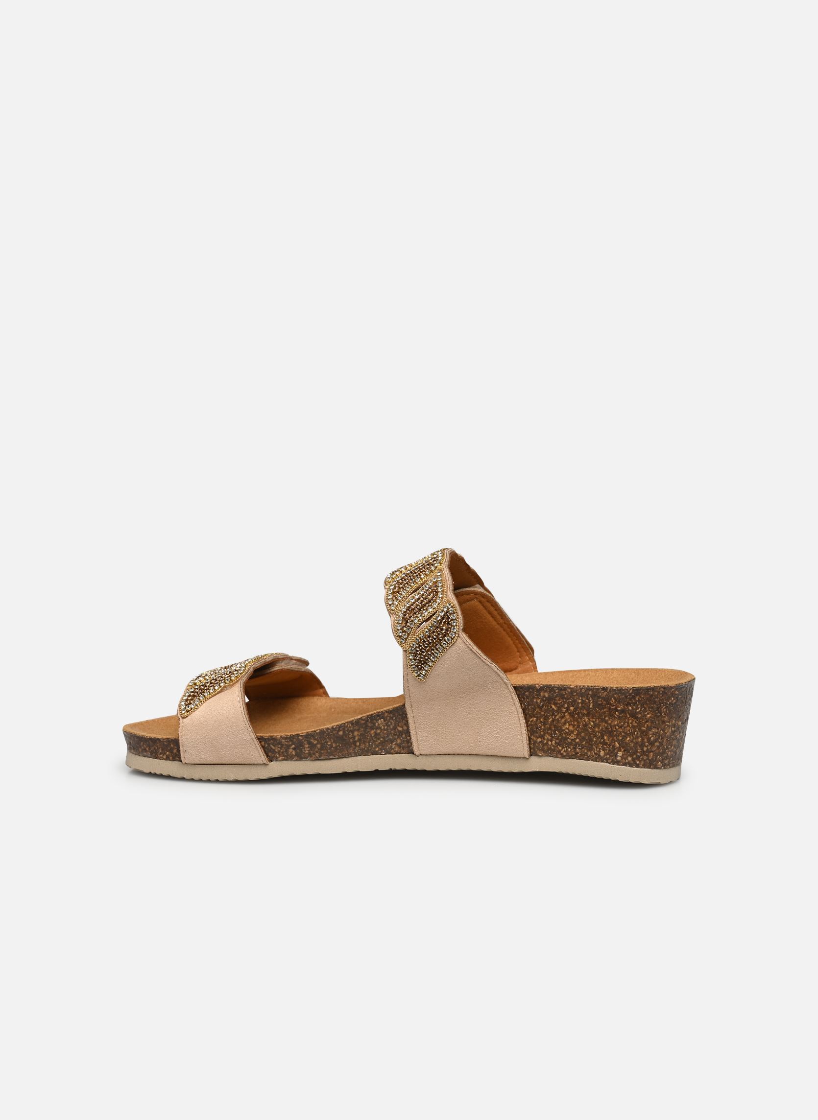 Pantoletten und Clogs DOHA 2 STRAPS COMFORT damen beige Scholl Pantoletten und Clogs DOHA 2 STRAPS COMFORT damen beige Beige
