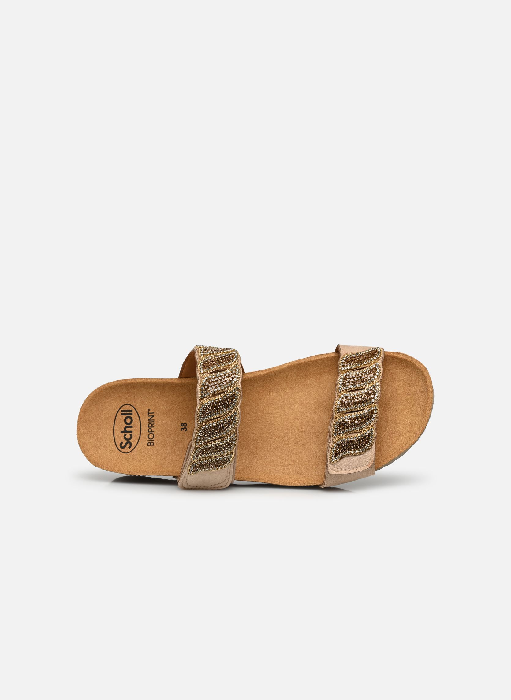 Pantoletten und Clogs DOHA 2 STRAPS COMFORT damen beige Scholl Pantoletten und Clogs DOHA 2 STRAPS COMFORT damen beige Beige