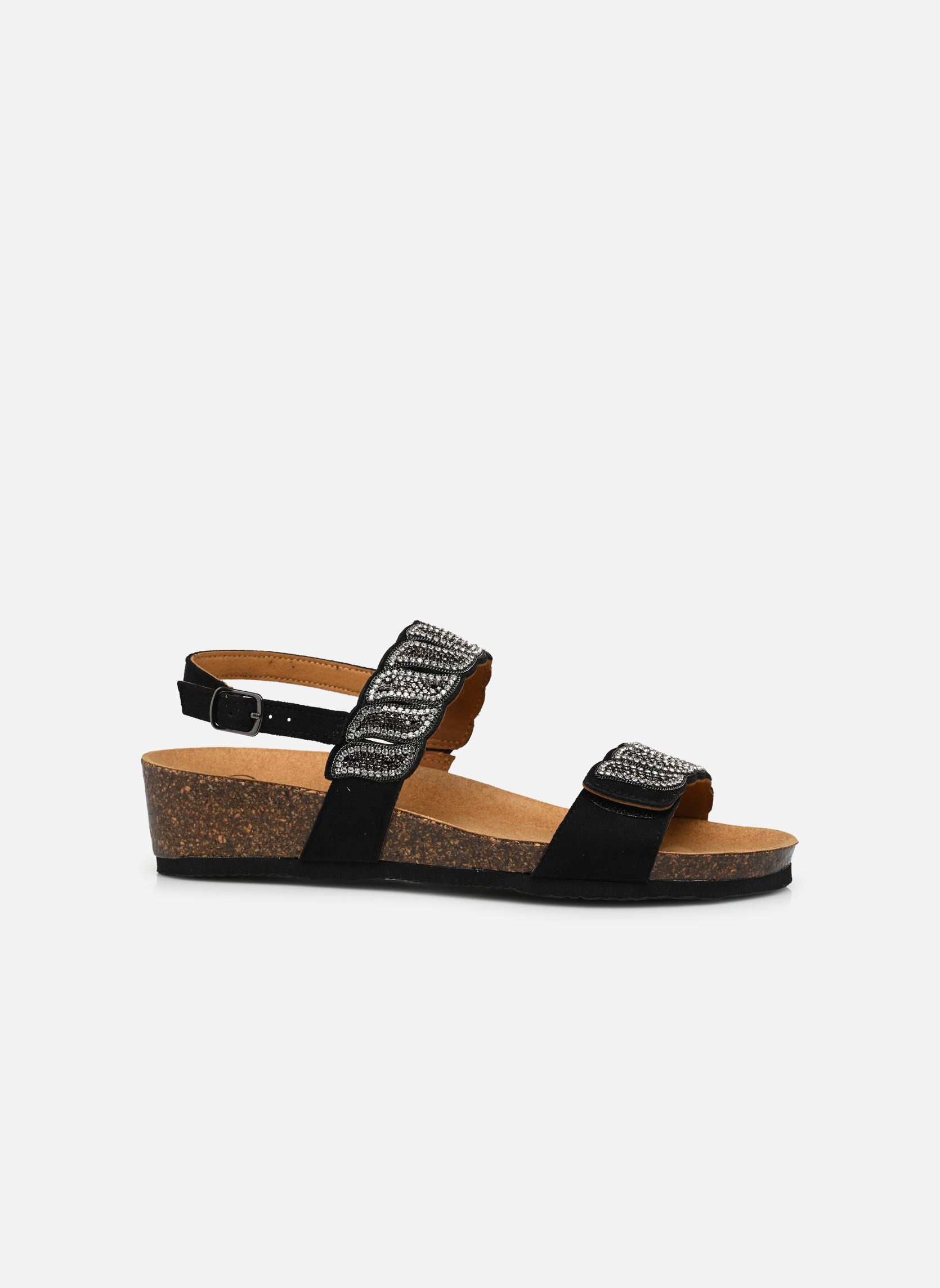 Sandales DOHA 2 STRAPS SANDAL COMFORT femme noir Scholl Sandales DOHA 2 STRAPS SANDAL COMFORT femme noir Black