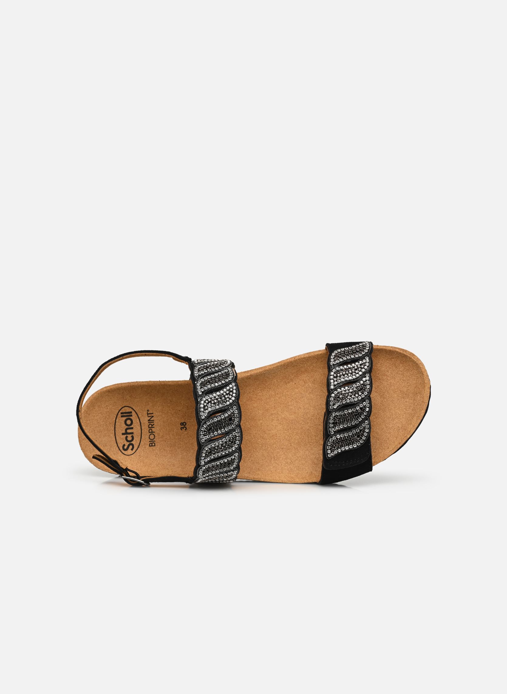 Sandales DOHA 2 STRAPS SANDAL COMFORT femme noir Scholl Sandales DOHA 2 STRAPS SANDAL COMFORT femme noir Black