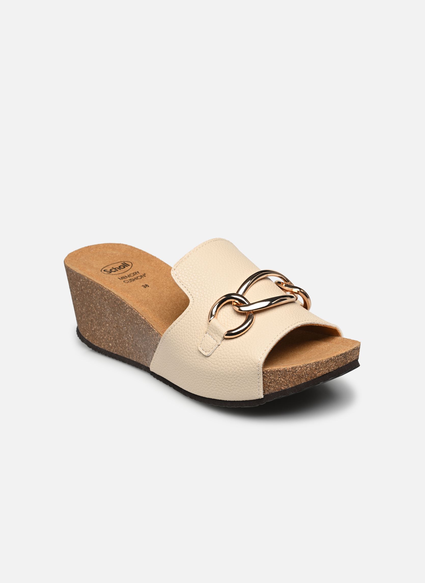 Pantoletten und Clogs SOLEIL COMFORT damen weiß Scholl Pantoletten und Clogs SOLEIL COMFORT damen weiß Wine