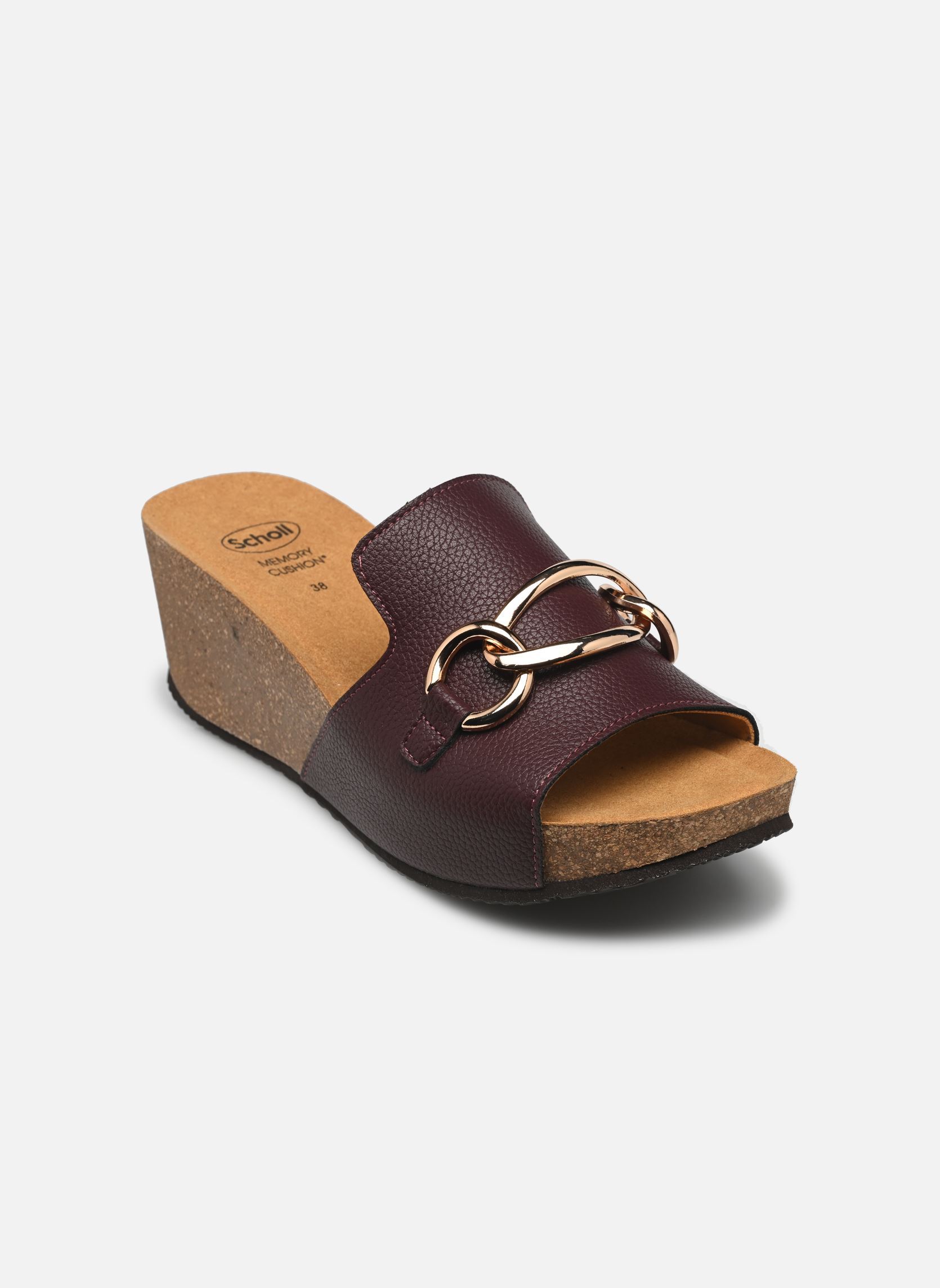 Zuecos y mules SOLEIL COMFORT mujer burdeos Scholl Zuecos y mules SOLEIL COMFORT mujer burdeos BLACK