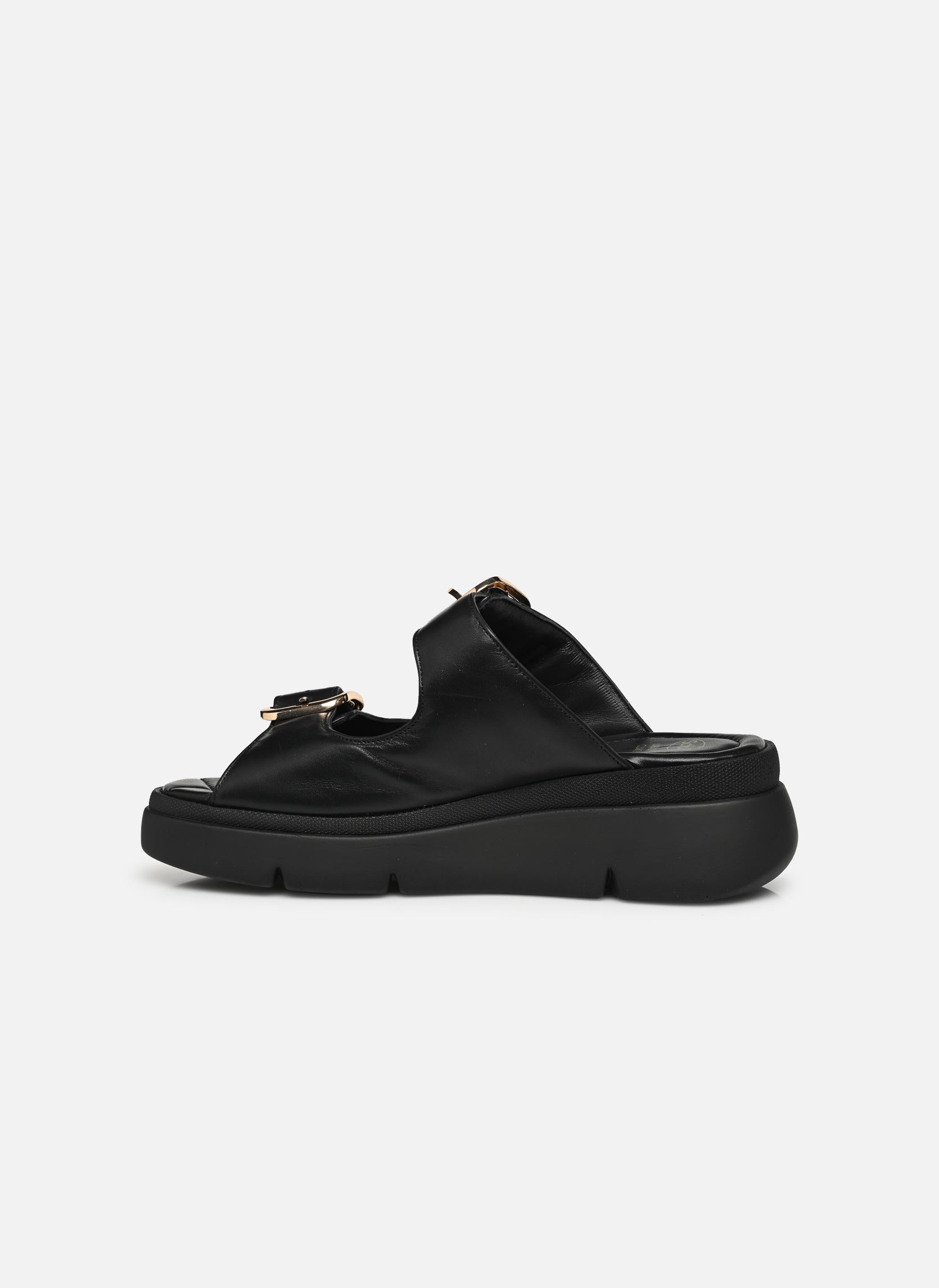 Muilen en klompen BALI BUCKLE COMFORT dames zwart Scholl Muilen en klompen BALI BUCKLE COMFORT dames zwart BLACK