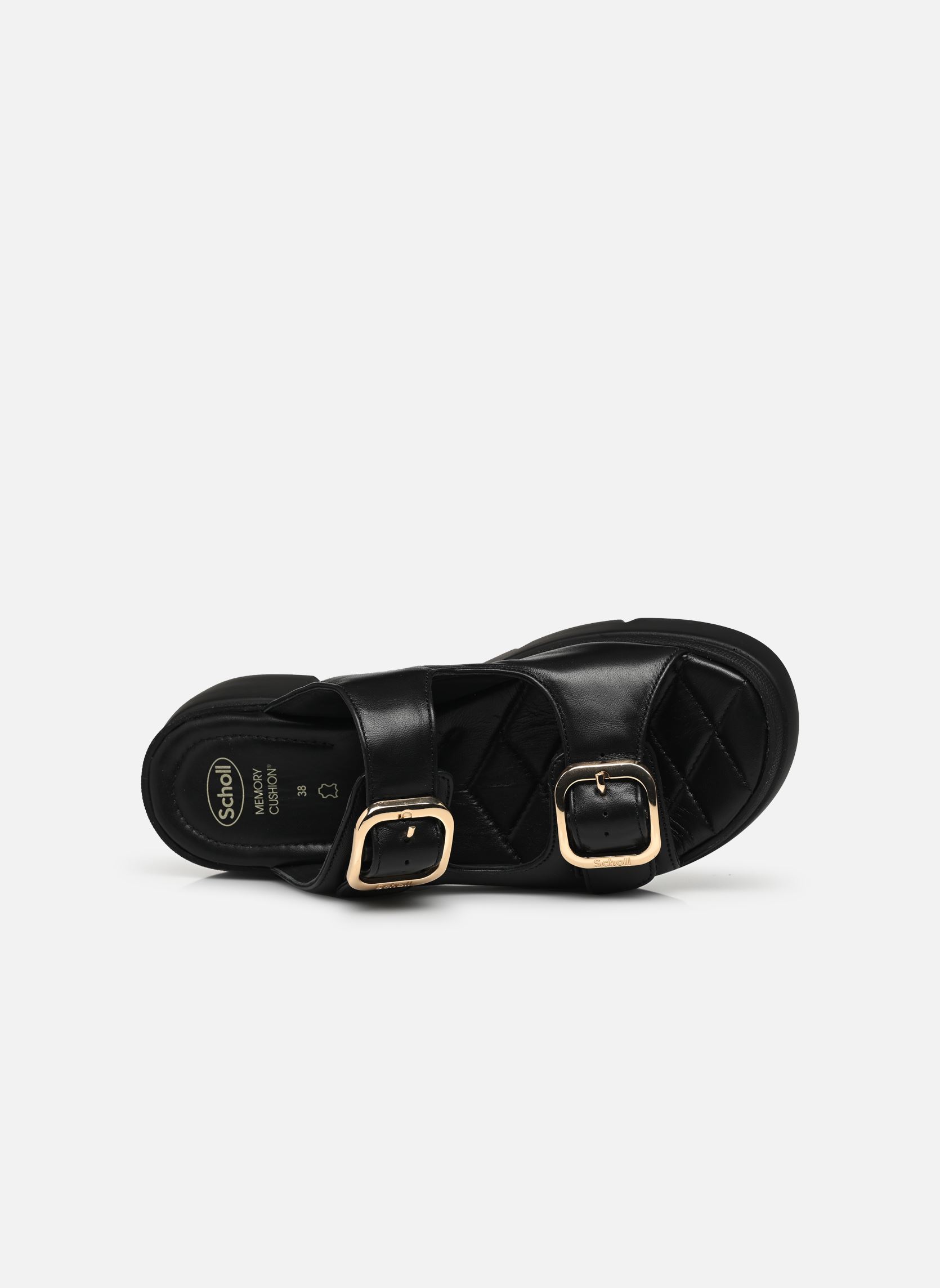 Muilen en klompen BALI BUCKLE COMFORT dames zwart Scholl Muilen en klompen BALI BUCKLE COMFORT dames zwart BLACK
