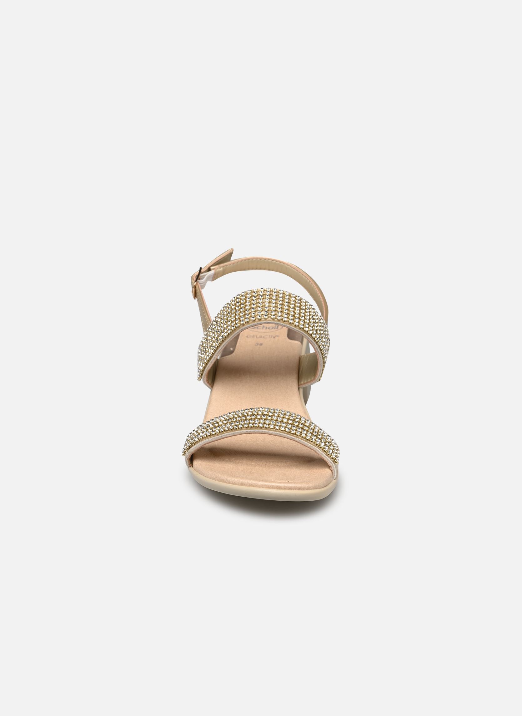 Sandales ELYSEES COMFORT femme or et bronze Scholl Sandales ELYSEES COMFORT femme or et bronze Platinum