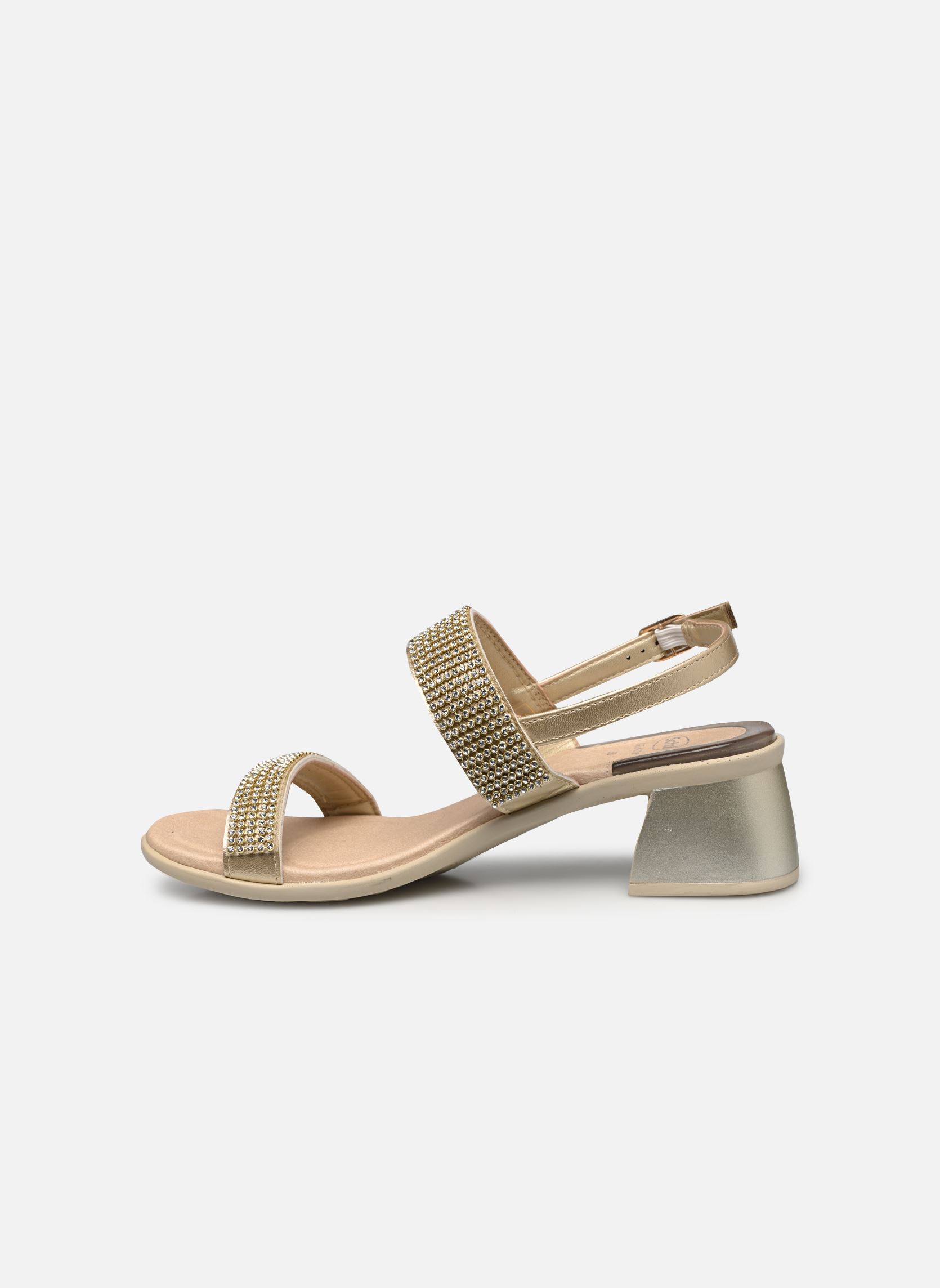Sandales ELYSEES COMFORT femme or et bronze Scholl Sandales ELYSEES COMFORT femme or et bronze Platinum