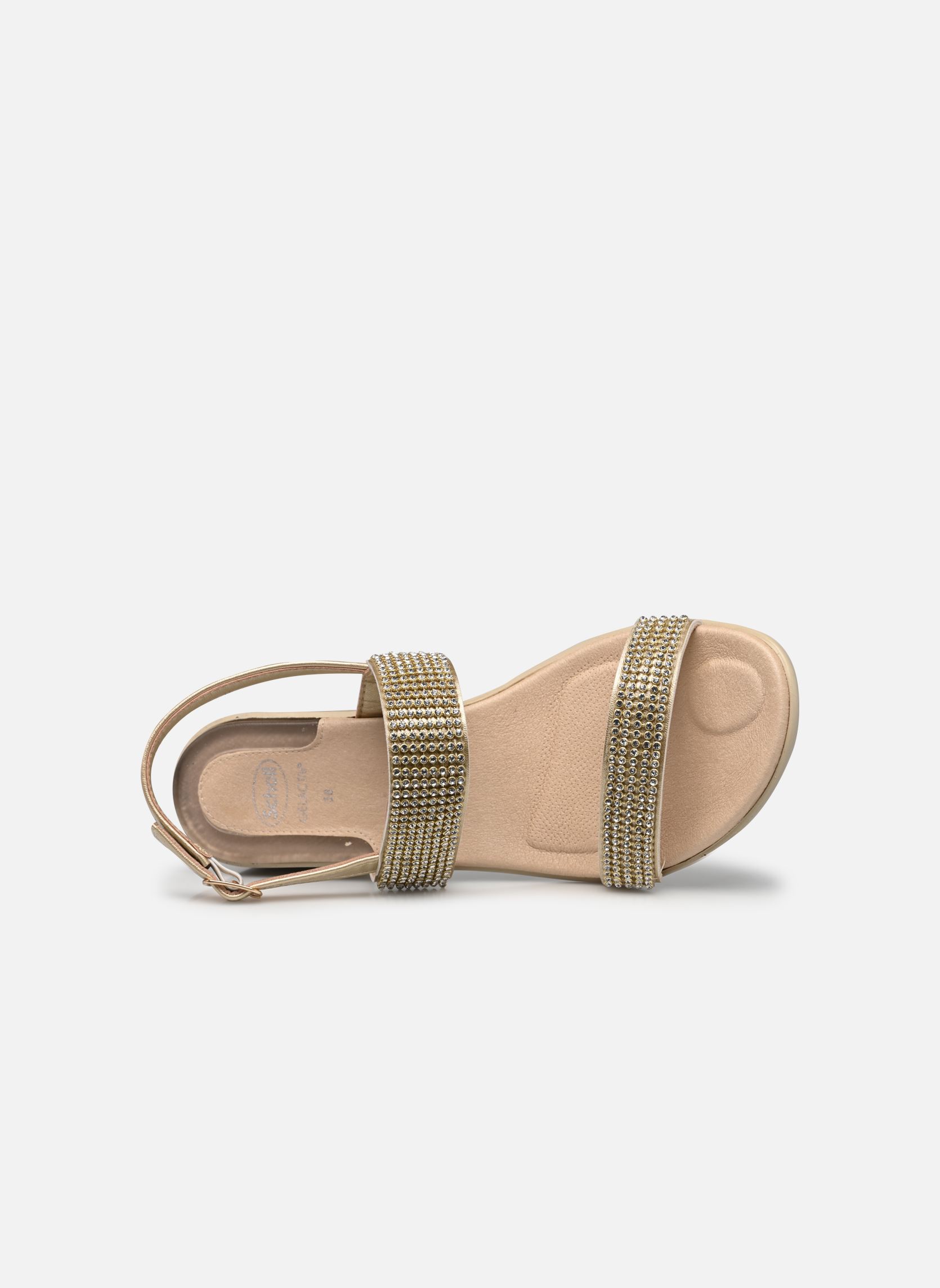 Sandales ELYSEES COMFORT femme or et bronze Scholl Sandales ELYSEES COMFORT femme or et bronze Platinum