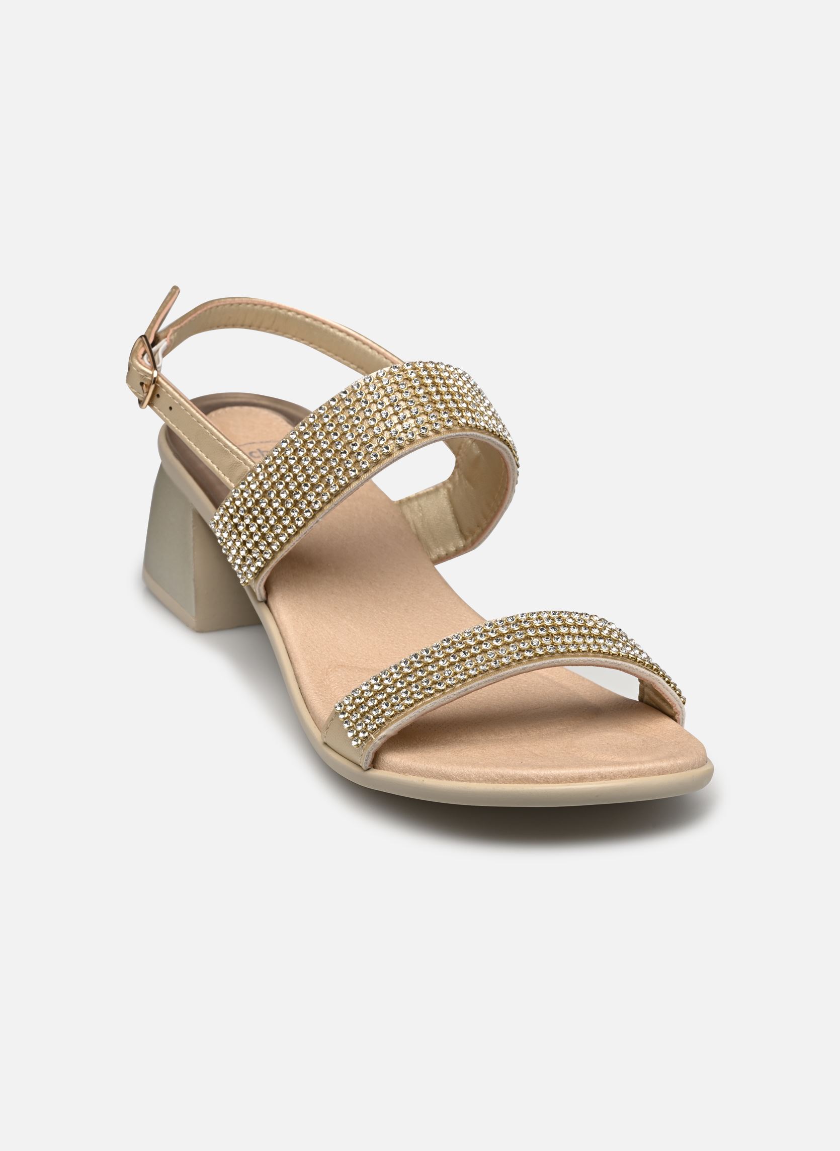 Sandales ELYSEES COMFORT femme or et bronze Scholl Sandales ELYSEES COMFORT femme or et bronze Platinum