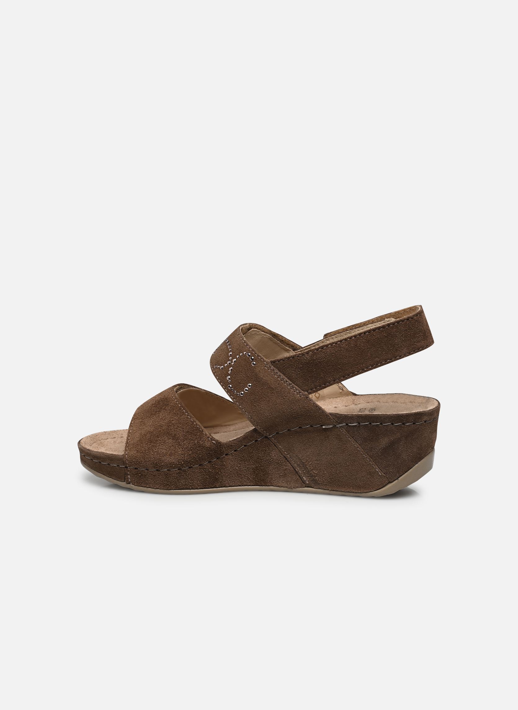 Sandales compensées et plateformes ABERDEEN WEDGE SANDAL COMFORT femme marron Scholl Sandales compensées et plateformes ABERDEEN WEDGE SANDAL COMFORT femme marron TAUPE