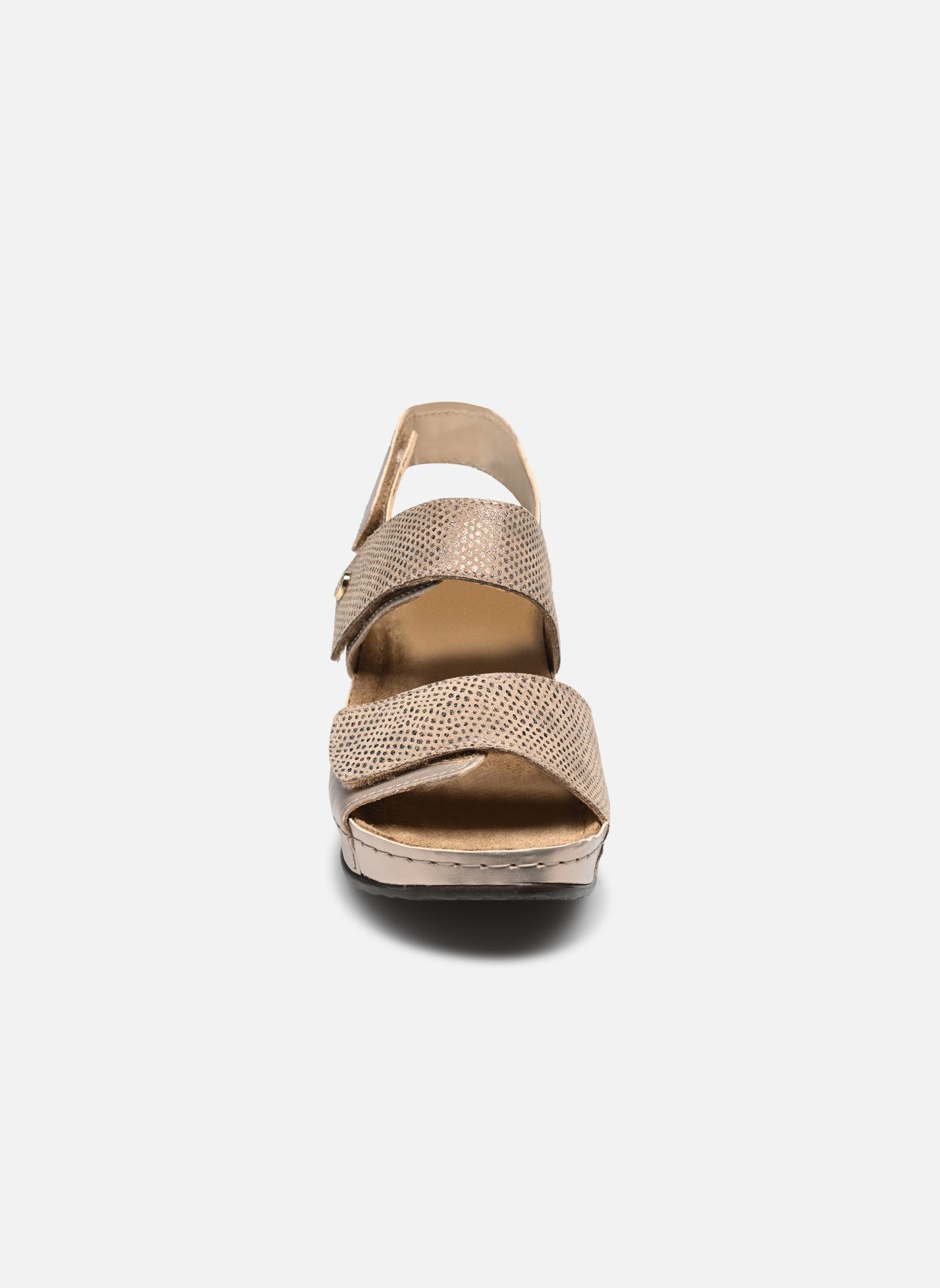 Keil- und Plateausandalen ABERDEEN WEDGE SANDAL COMFORT damen beige Scholl Keil- und Plateausandalen ABERDEEN WEDGE SANDAL COMFORT damen beige Light Taupe