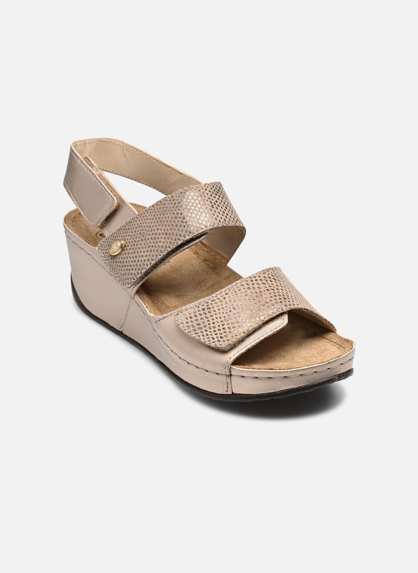 Keil- und Plateausandalen ABERDEEN WEDGE SANDAL COMFORT damen beige Scholl Keil- und Plateausandalen ABERDEEN WEDGE SANDAL COMFORT damen beige Light Taupe
