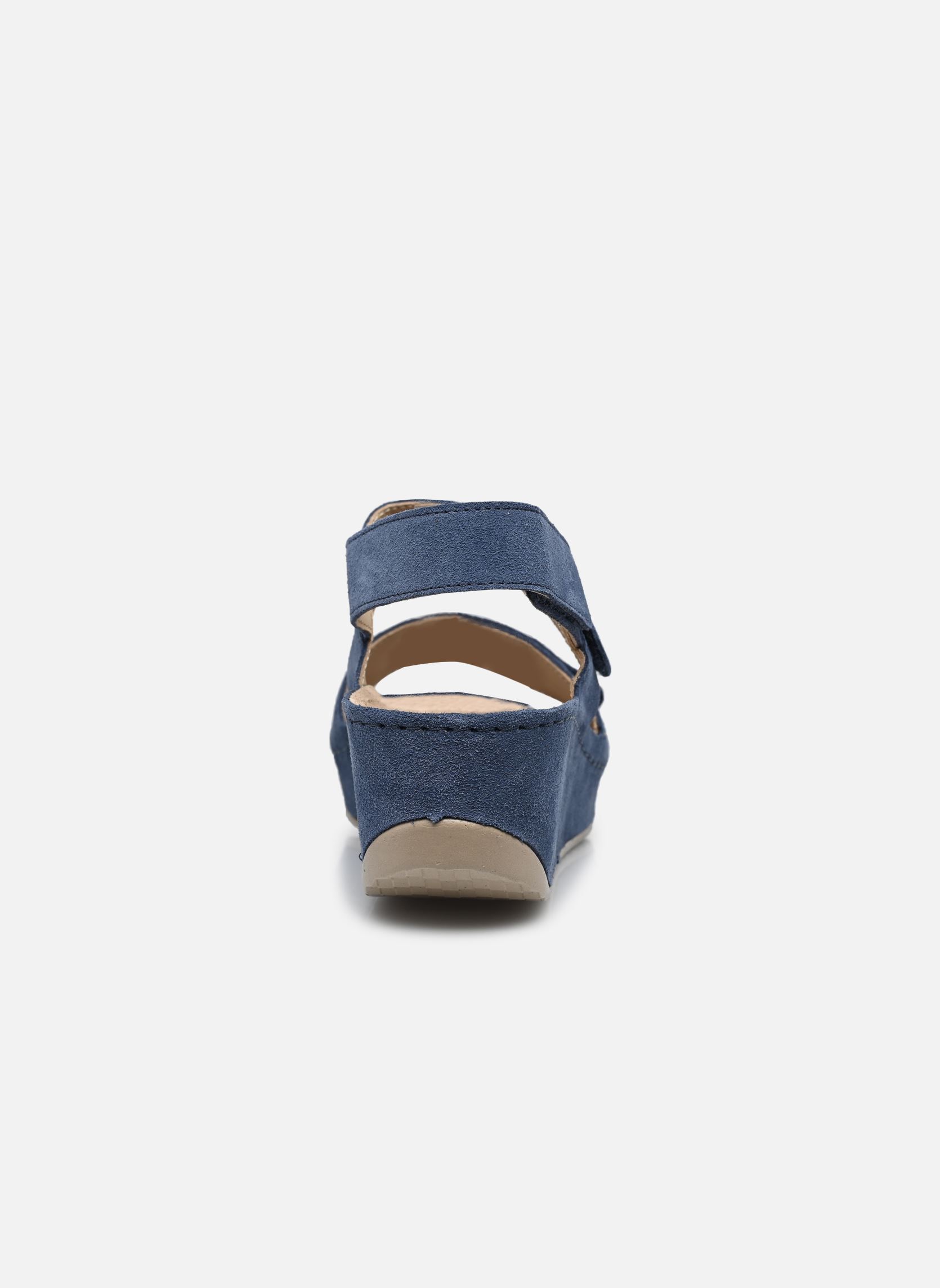 Sandalen met sleehak en plateau ABERDEEN WEDGE SANDAL COMFORT dames blauw Scholl Sandalen met sleehak en plateau ABERDEEN WEDGE SANDAL COMFORT dames blauw Blue