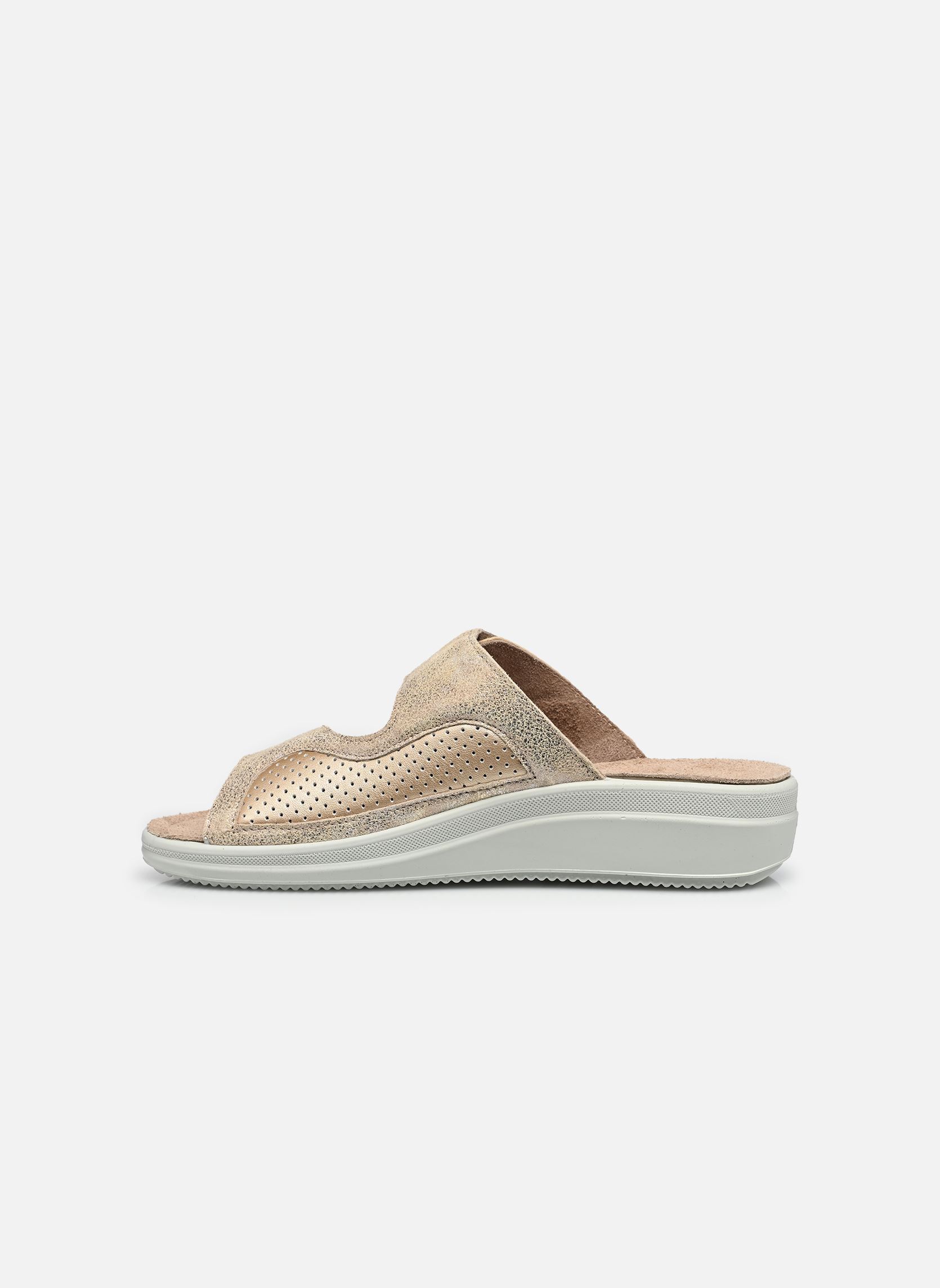 Mules et sabots ANTONIA ELASTIC COMFORT femme or et bronze Scholl Mules et sabots ANTONIA ELASTIC COMFORT femme or et bronze LIGHT GOLD