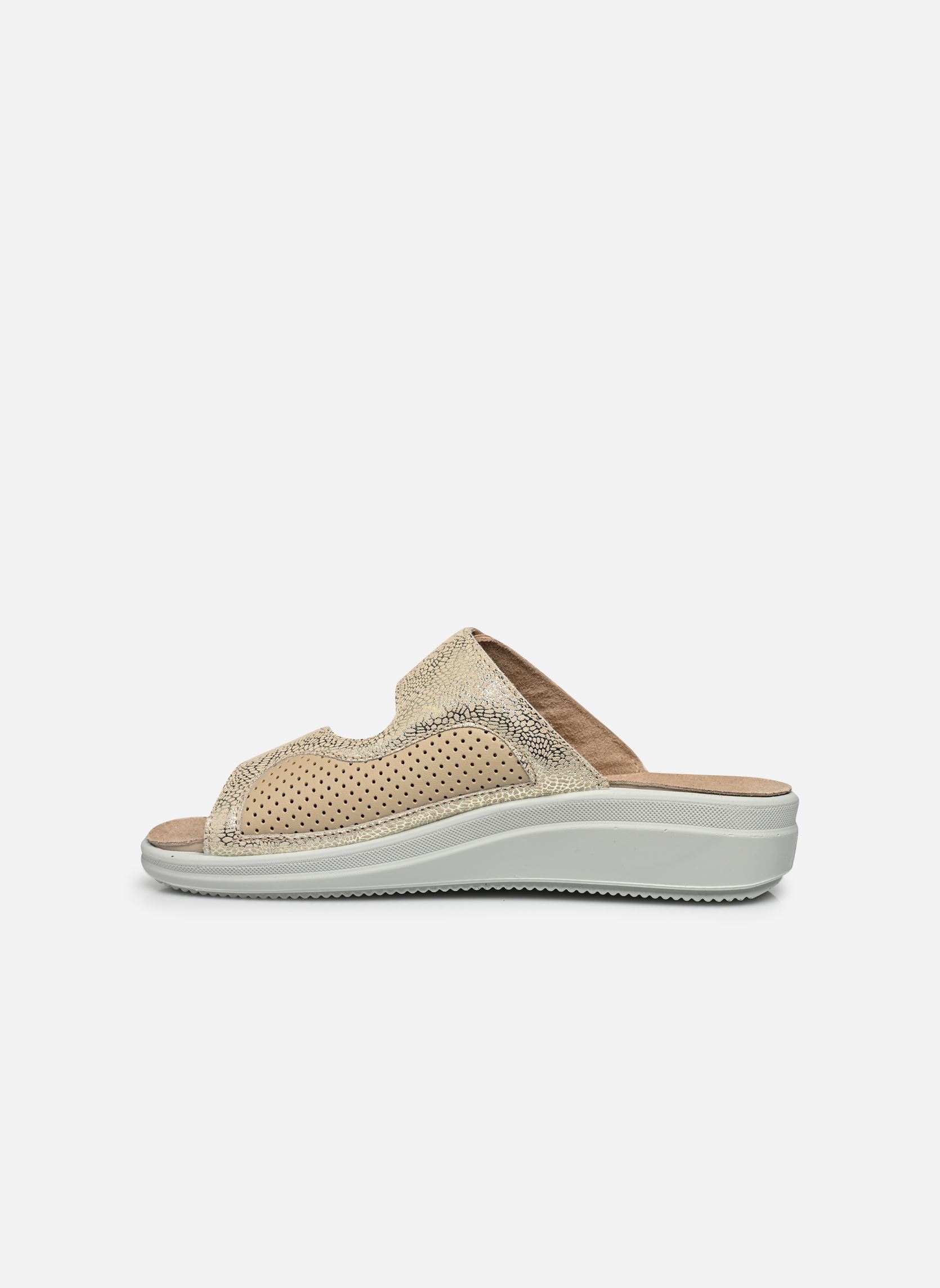 Mules et sabots ANTONIA ELASTIC COMFORT femme or et bronze Scholl Mules et sabots ANTONIA ELASTIC COMFORT femme or et bronze PLATINUM