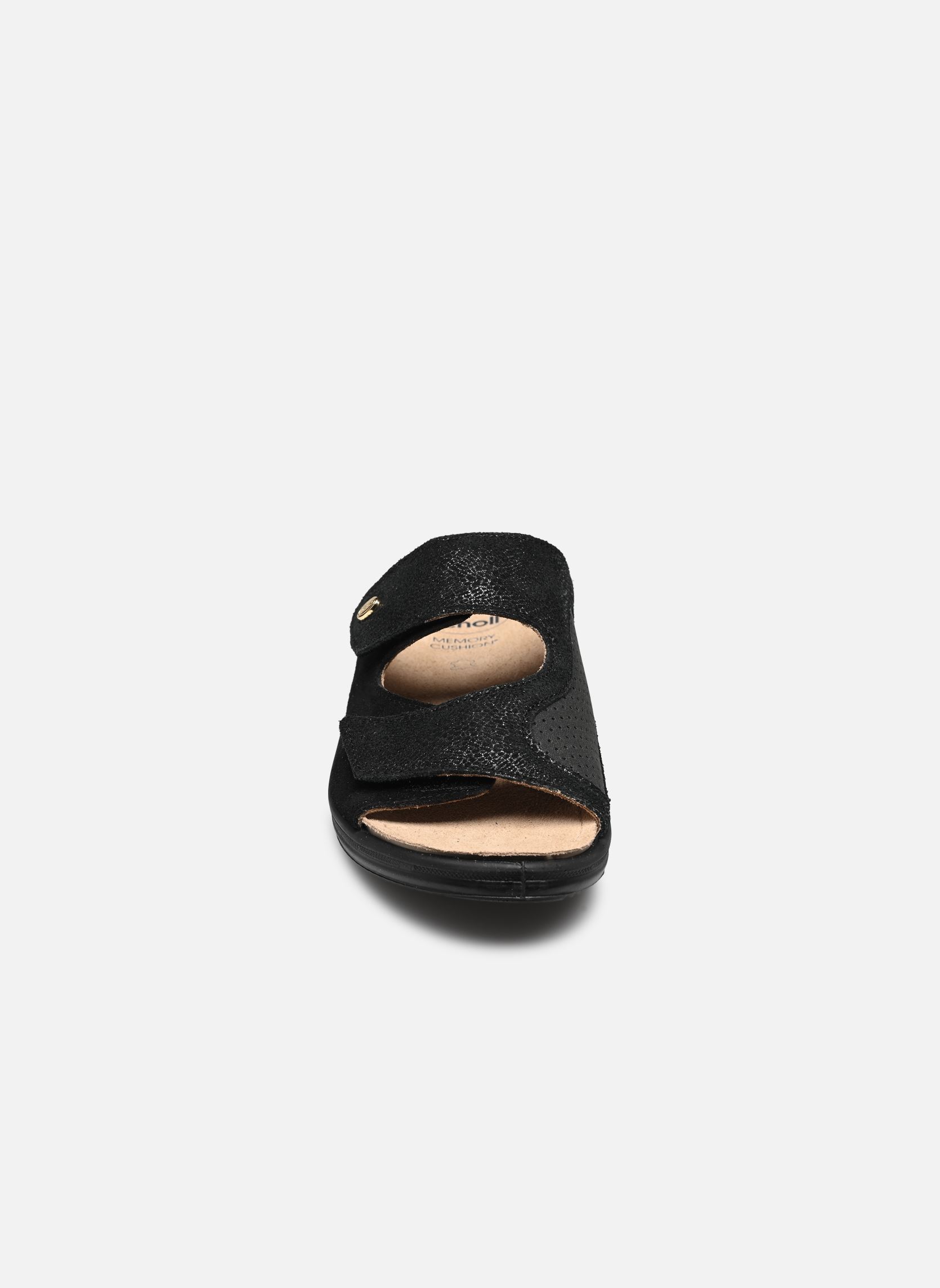 Pantoletten und Clogs ANTONIA ELASTIC COMFORT damen schwarz Scholl Pantoletten und Clogs ANTONIA ELASTIC COMFORT damen schwarz BLACK