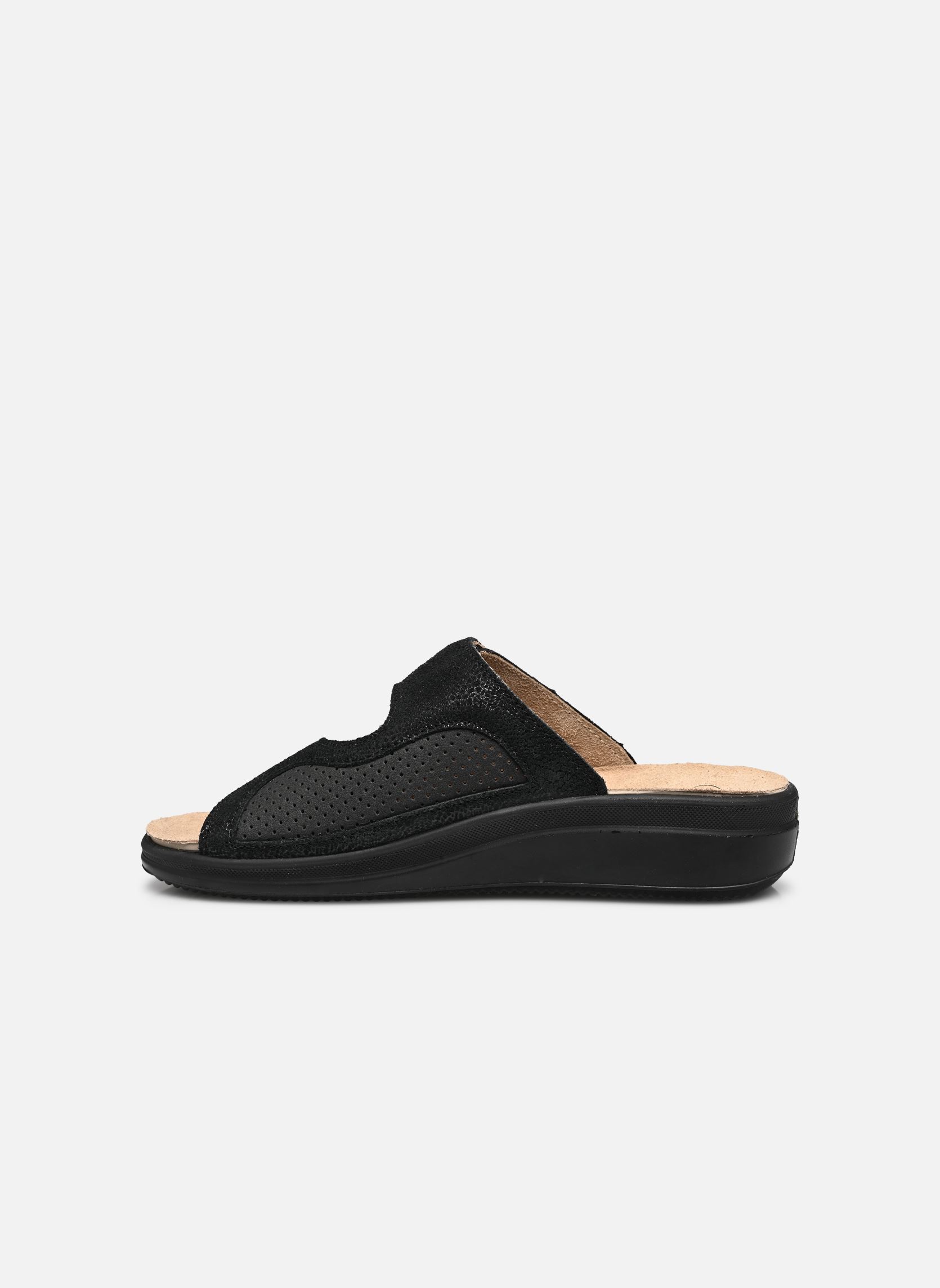 Pantoletten und Clogs ANTONIA ELASTIC COMFORT damen schwarz Scholl Pantoletten und Clogs ANTONIA ELASTIC COMFORT damen schwarz BLACK