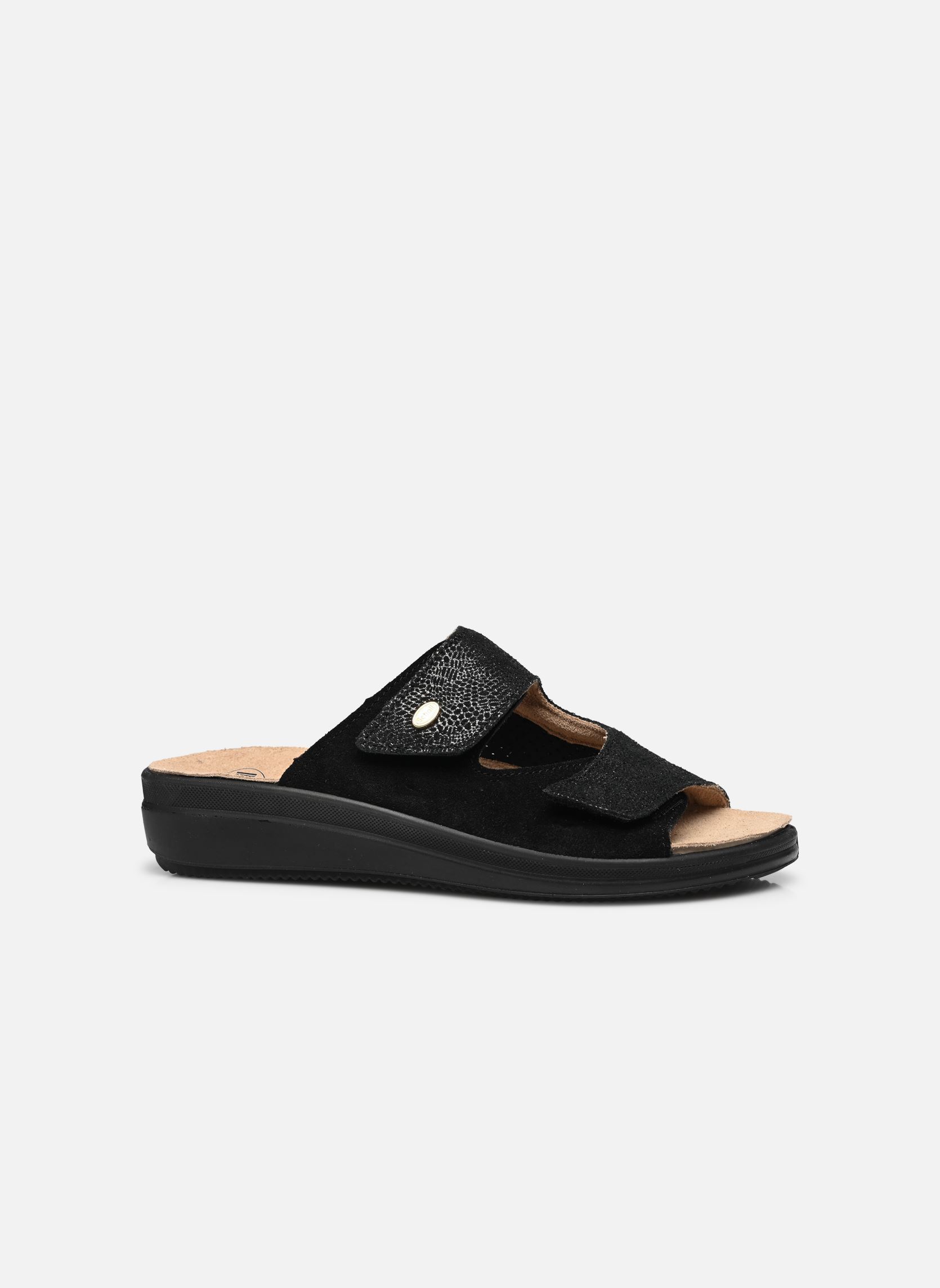 Pantoletten und Clogs ANTONIA ELASTIC COMFORT damen schwarz Scholl Pantoletten und Clogs ANTONIA ELASTIC COMFORT damen schwarz BLACK