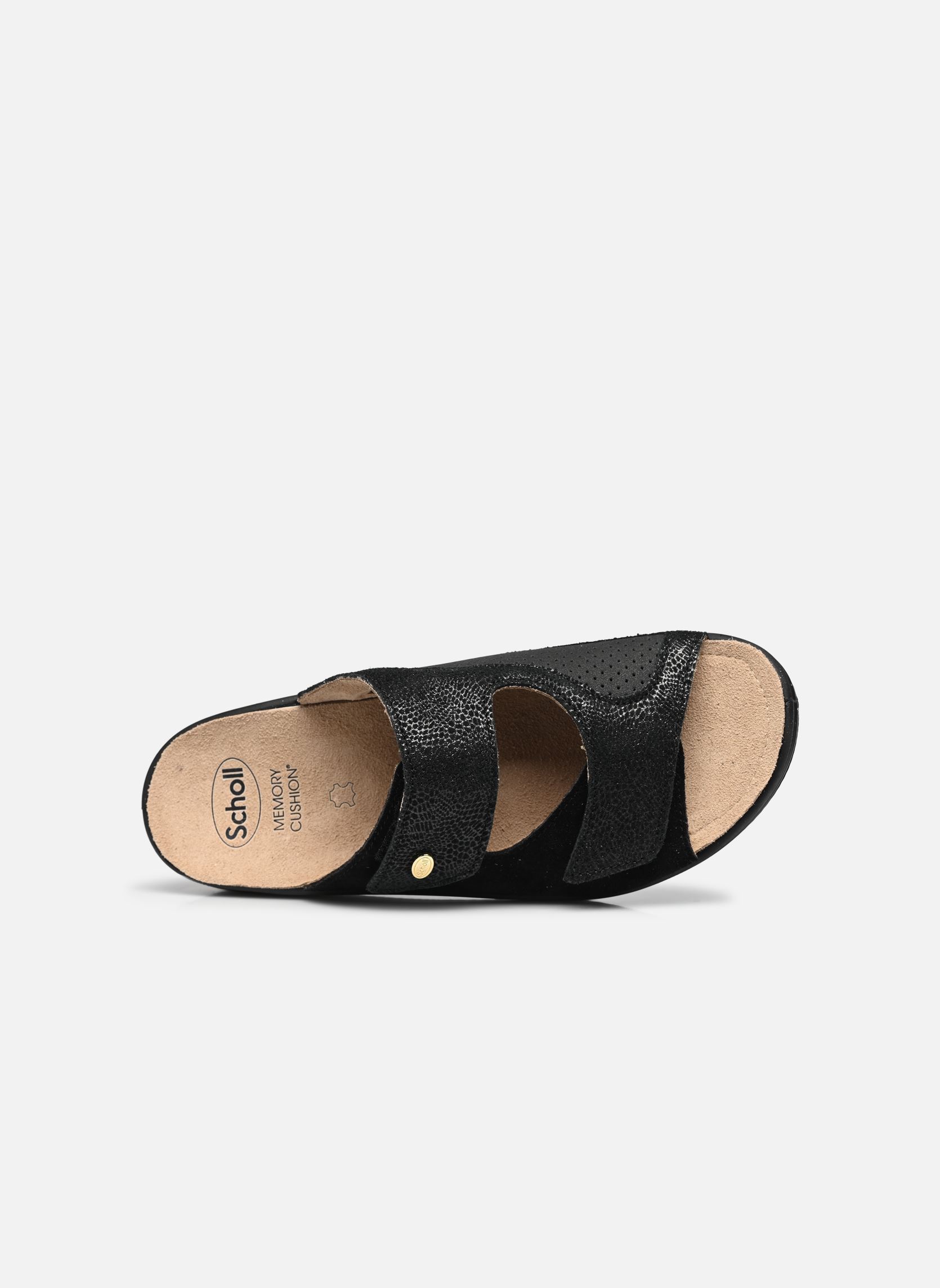 Pantoletten und Clogs ANTONIA ELASTIC COMFORT damen schwarz Scholl Pantoletten und Clogs ANTONIA ELASTIC COMFORT damen schwarz BLACK