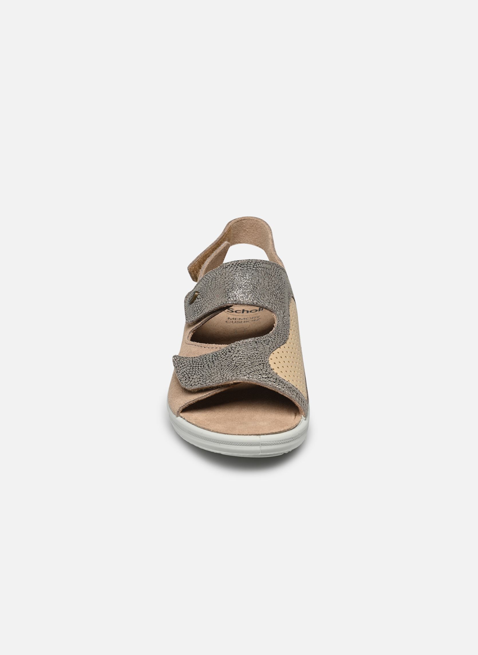 Sandalias y plataformas de cuña ANTONIA SANDAL COMFORT mujer marrón Scholl Sandalias y plataformas de cuña ANTONIA SANDAL COMFORT mujer marrón Taupe