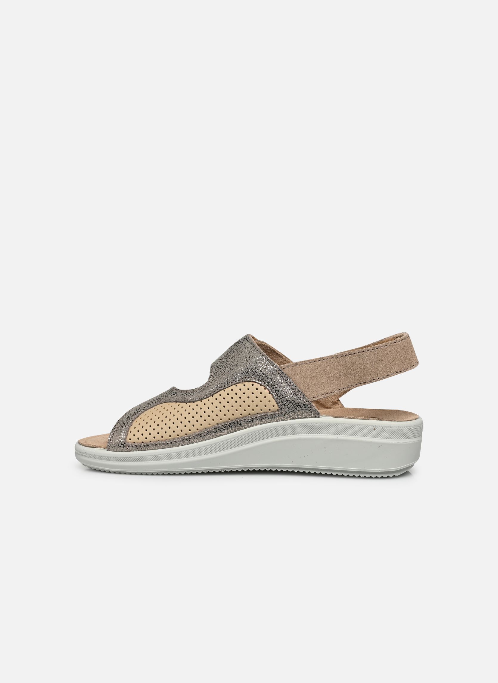 Sandalias y plataformas de cuña ANTONIA SANDAL COMFORT mujer marrón Scholl Sandalias y plataformas de cuña ANTONIA SANDAL COMFORT mujer marrón Taupe