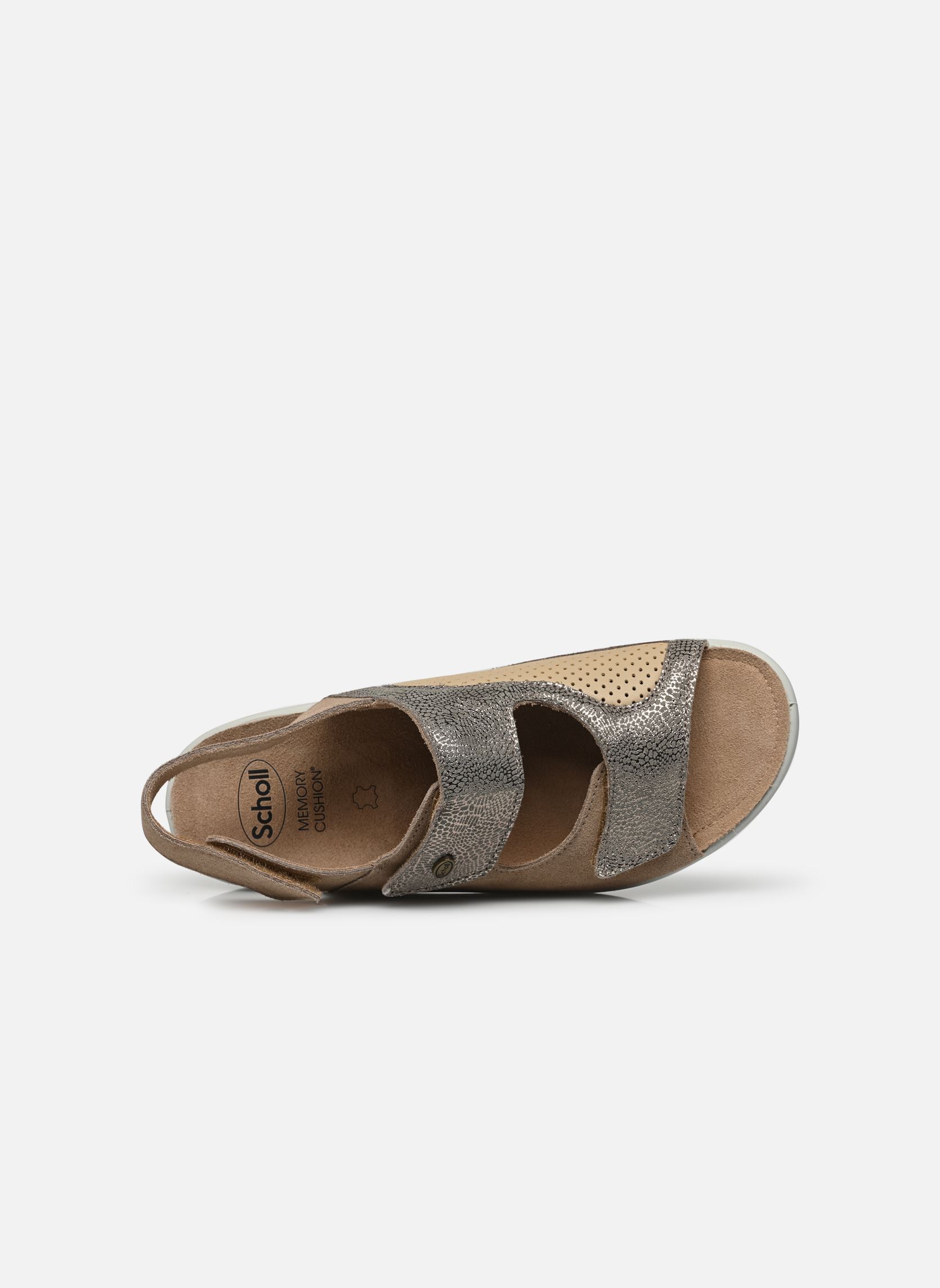 Sandalias y plataformas de cuña ANTONIA SANDAL COMFORT mujer marrón Scholl Sandalias y plataformas de cuña ANTONIA SANDAL COMFORT mujer marrón Taupe