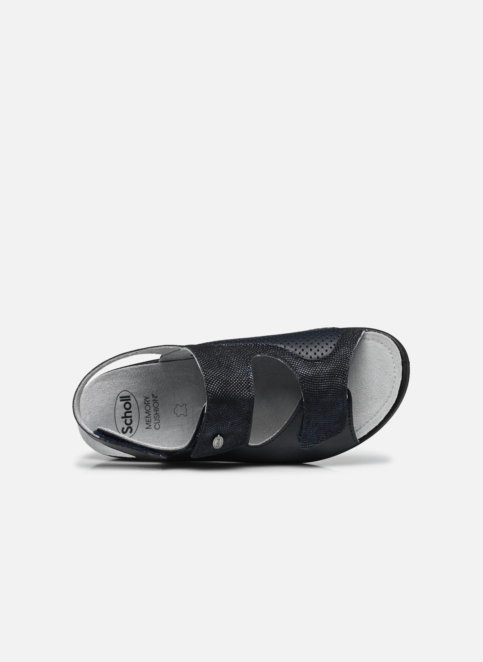 Sandalias y plataformas de cuña ANTONIA SANDAL COMFORT mujer azul Scholl Sandalias y plataformas de cuña ANTONIA SANDAL COMFORT mujer azul Navy Blue 2
