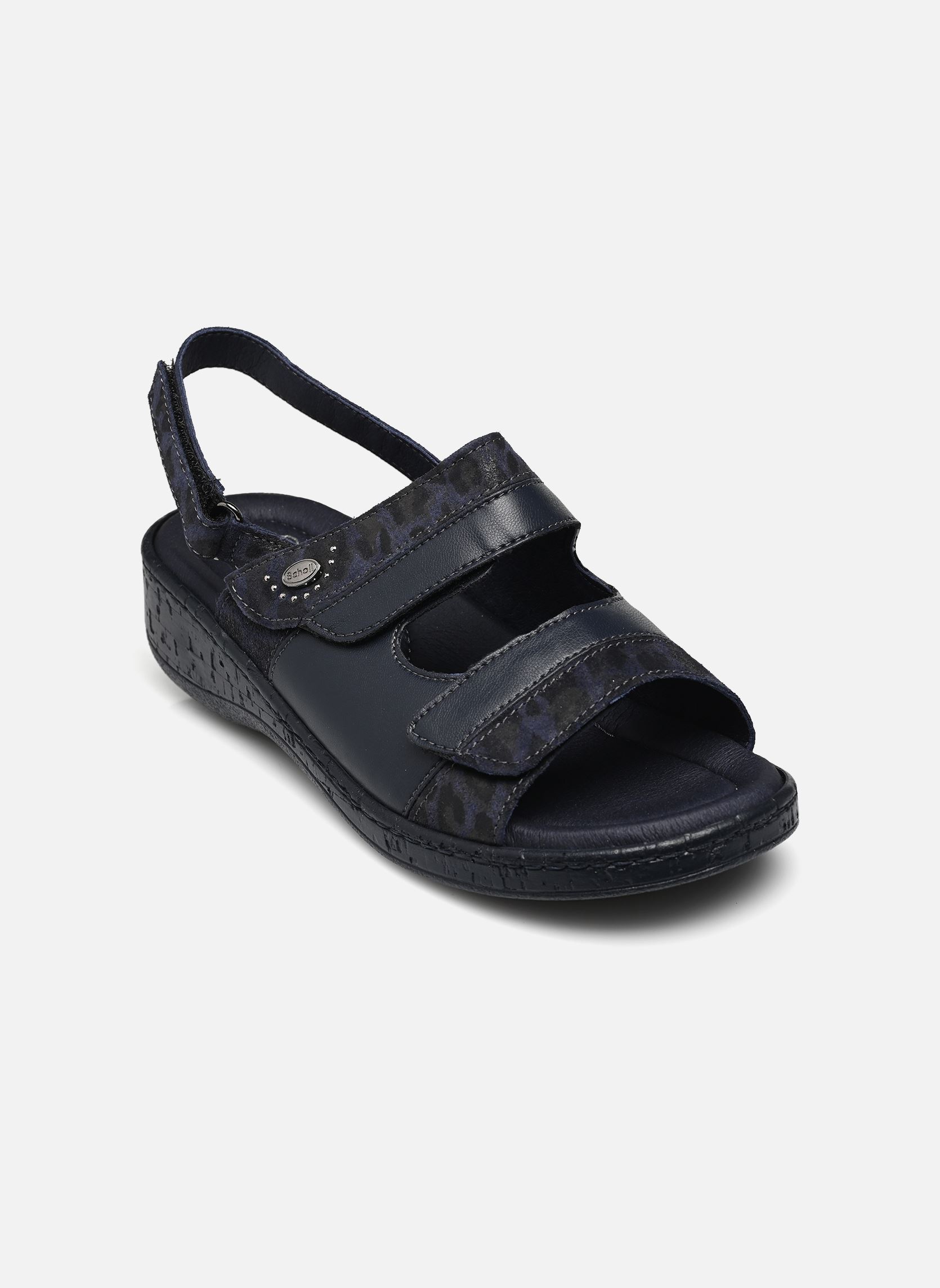 Sandales compensées et plateformes MARINELLA SANDAL COMFORT femme bleu Scholl Sandales compensées et plateformes MARINELLA SANDAL COMFORT femme bleu Navy Blue