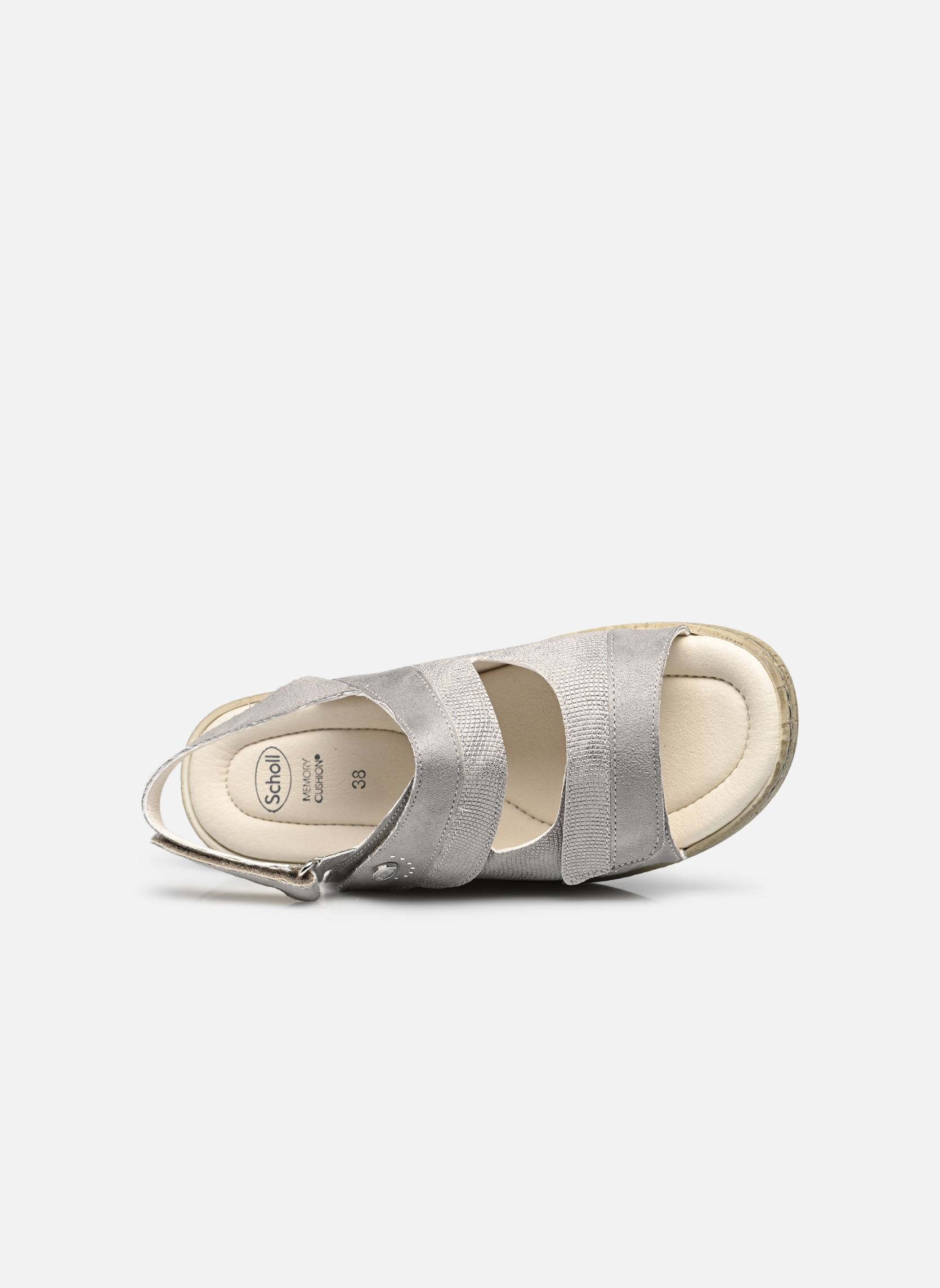 Sandalias y plataformas de cuña MARINELLA SANDAL COMFORT mujer gris Scholl Sandalias y plataformas de cuña MARINELLA SANDAL COMFORT mujer gris Light Grey