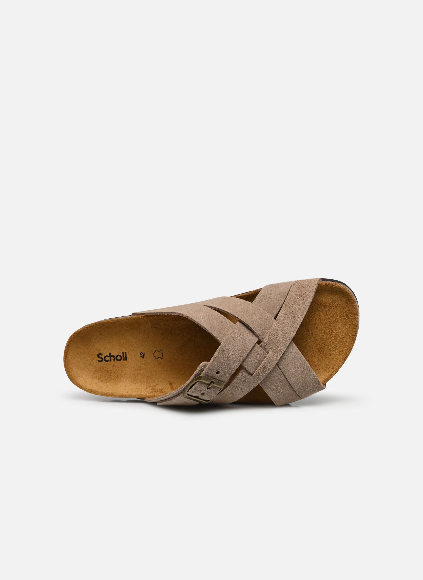 Sandales et mules CROISE COLLECTION homme beige Scholl Sandales et mules CROISE COLLECTION homme beige Dark beige