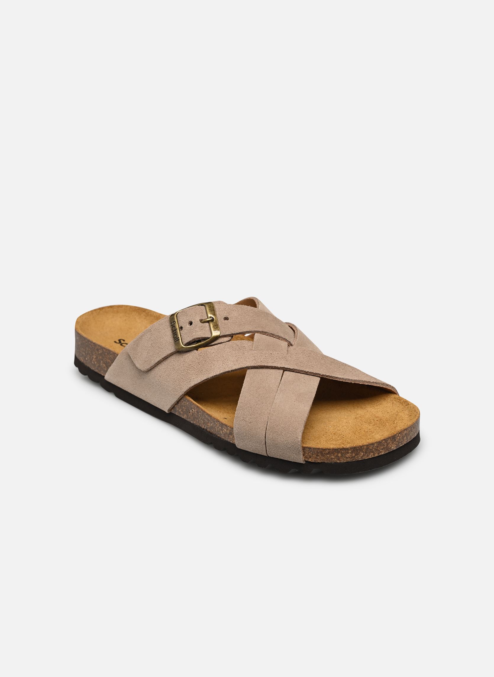 Sandales et mules CROISE COLLECTION homme beige Scholl Sandales et mules CROISE COLLECTION homme beige Dark beige