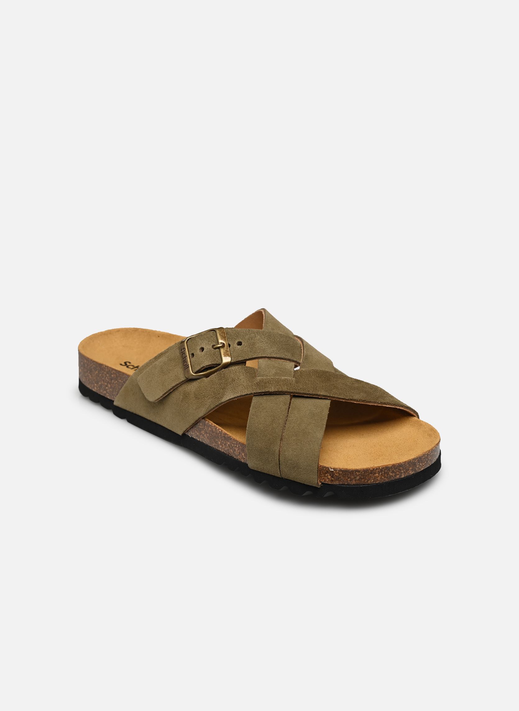 Sandali e ciabattine CROISE COLLECTION uomo verde Scholl Sandali e ciabattine CROISE COLLECTION uomo verde khaki