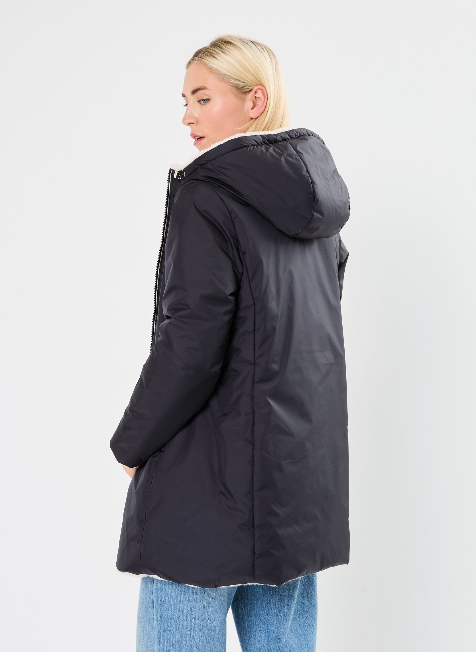 Doudounes GVERSIBLE femme noir MADE BY Doudounes GVERSIBLE femme noir JET BLACK