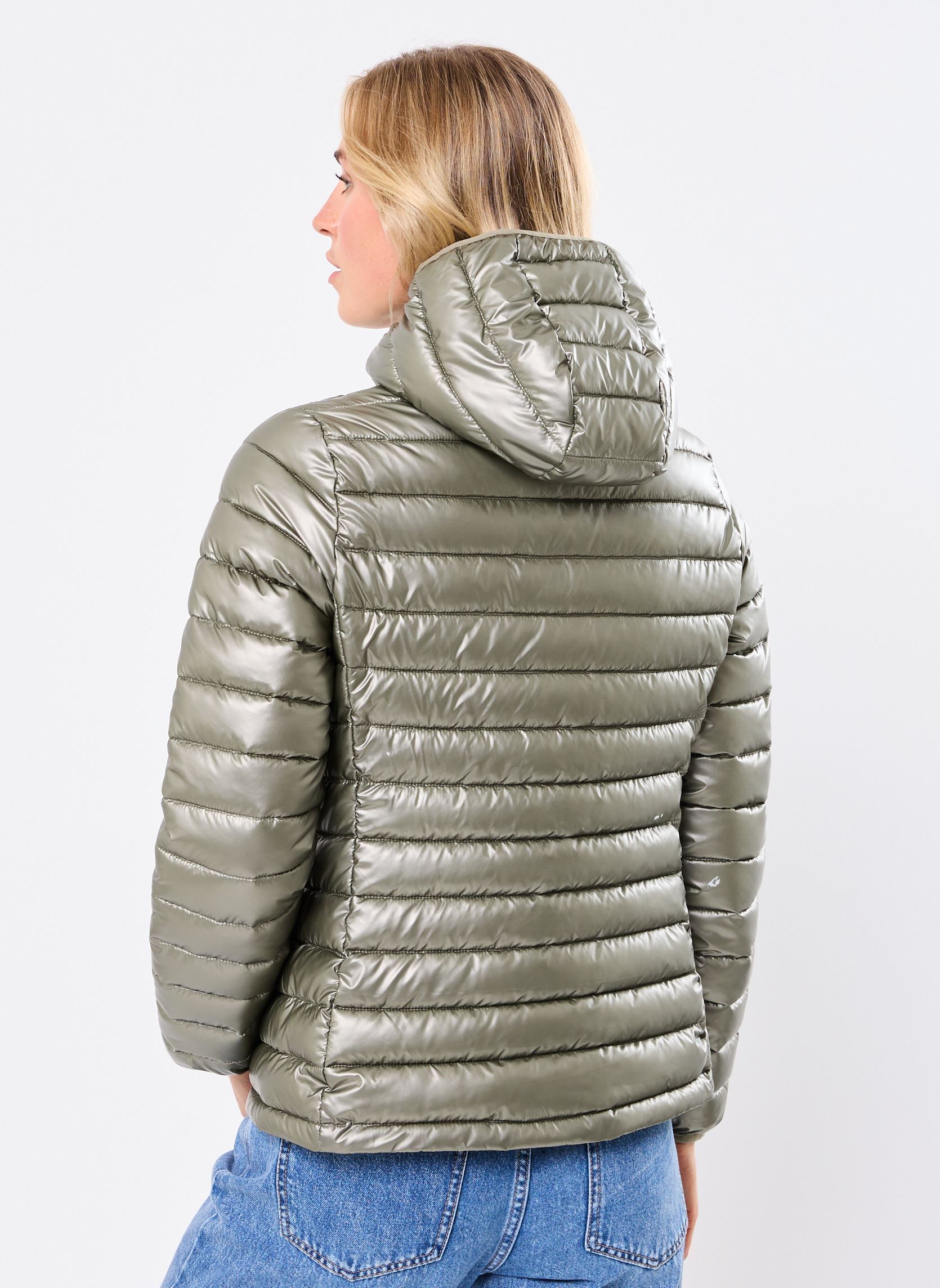 Daunenjacken GEMINO damen grün MADE BY Daunenjacken GEMINO damen grün METALLIC KHAKI