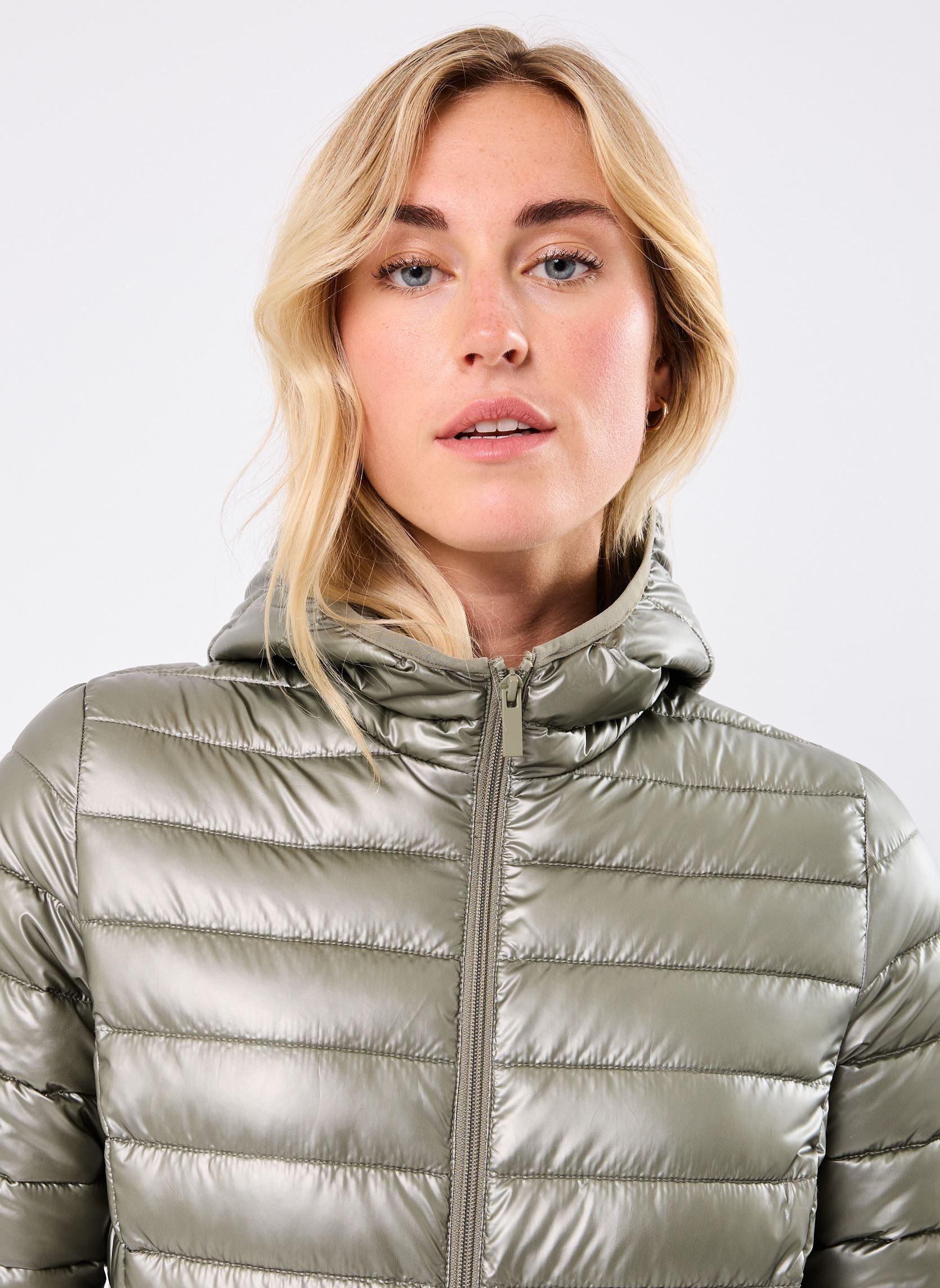 Daunenjacken GEMINO damen grün MADE BY Daunenjacken GEMINO damen grün METALLIC KHAKI