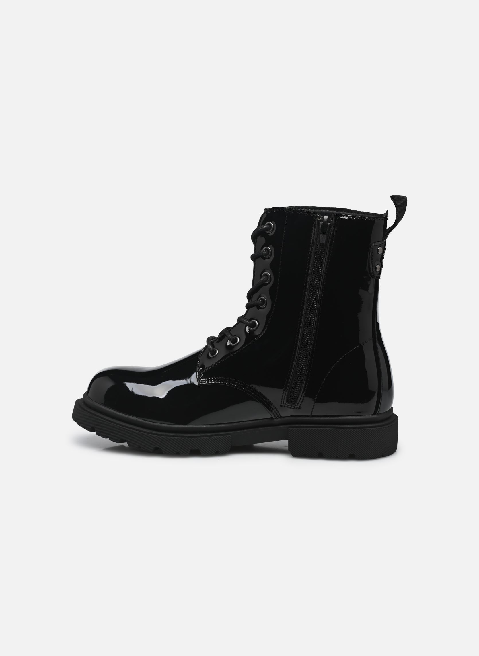 Geschnürte Stiefeletten SILOE damen schwarz MADE BY Geschnürte Stiefeletten SILOE damen schwarz NOIR