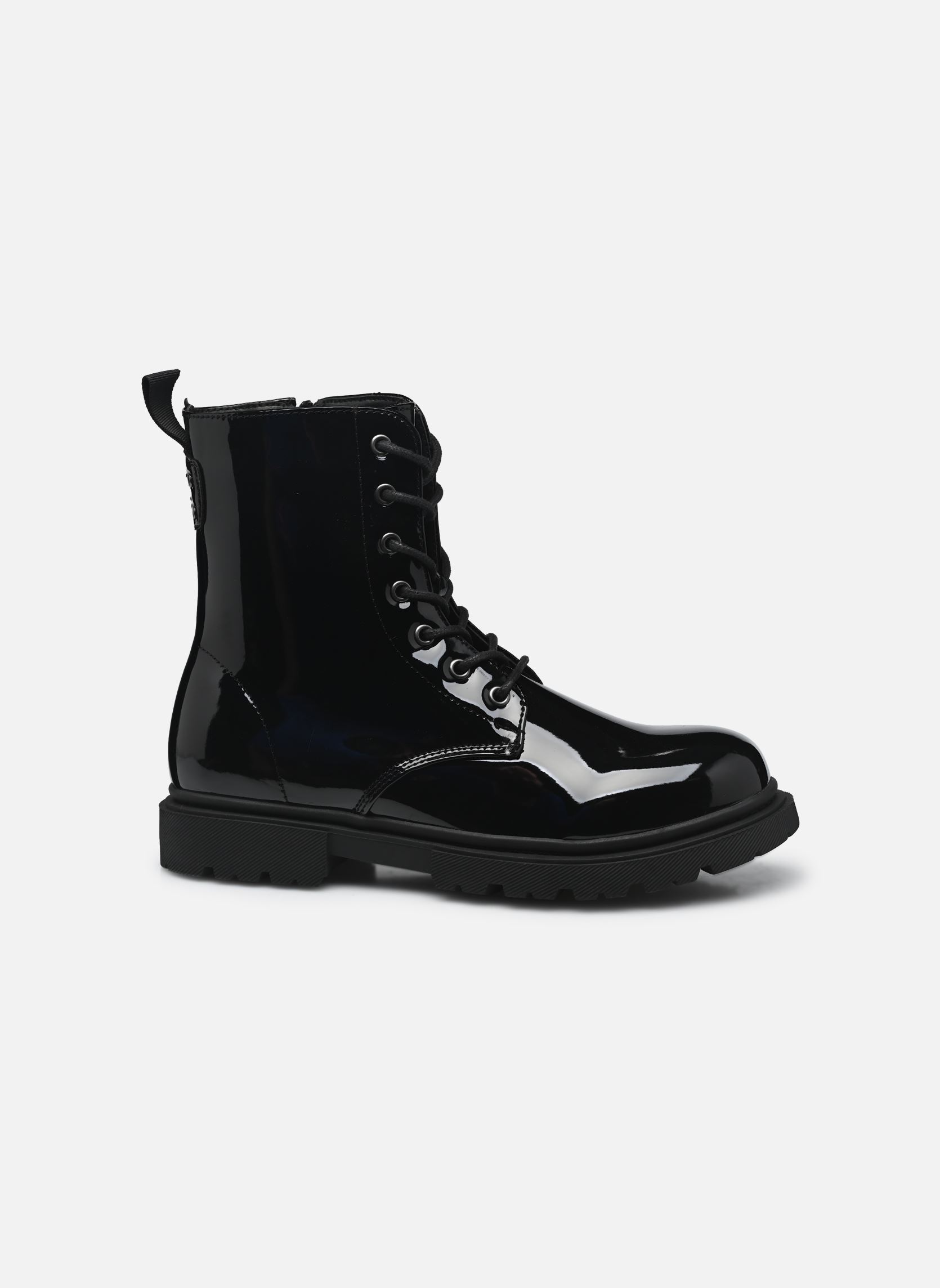 Geschnürte Stiefeletten SILOE damen schwarz MADE BY Geschnürte Stiefeletten SILOE damen schwarz NOIR